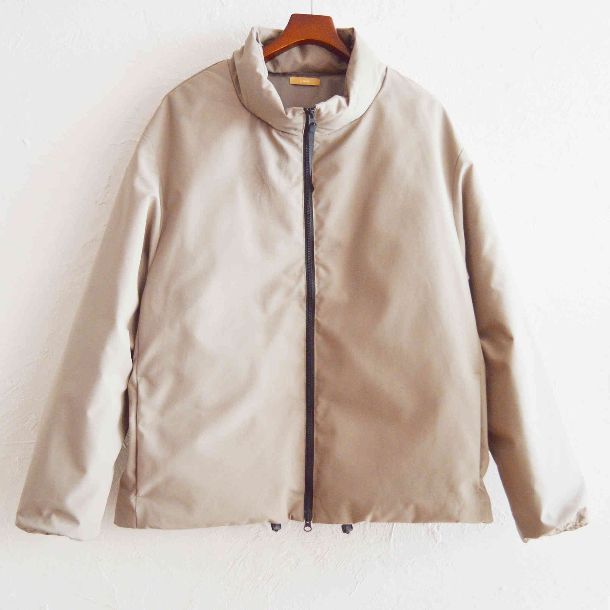 LAMOND ラモンド / WEATHER CLOTH DOWN BLOUSON ウェザークロスダウンブルゾン (GREIGE グレージュ)