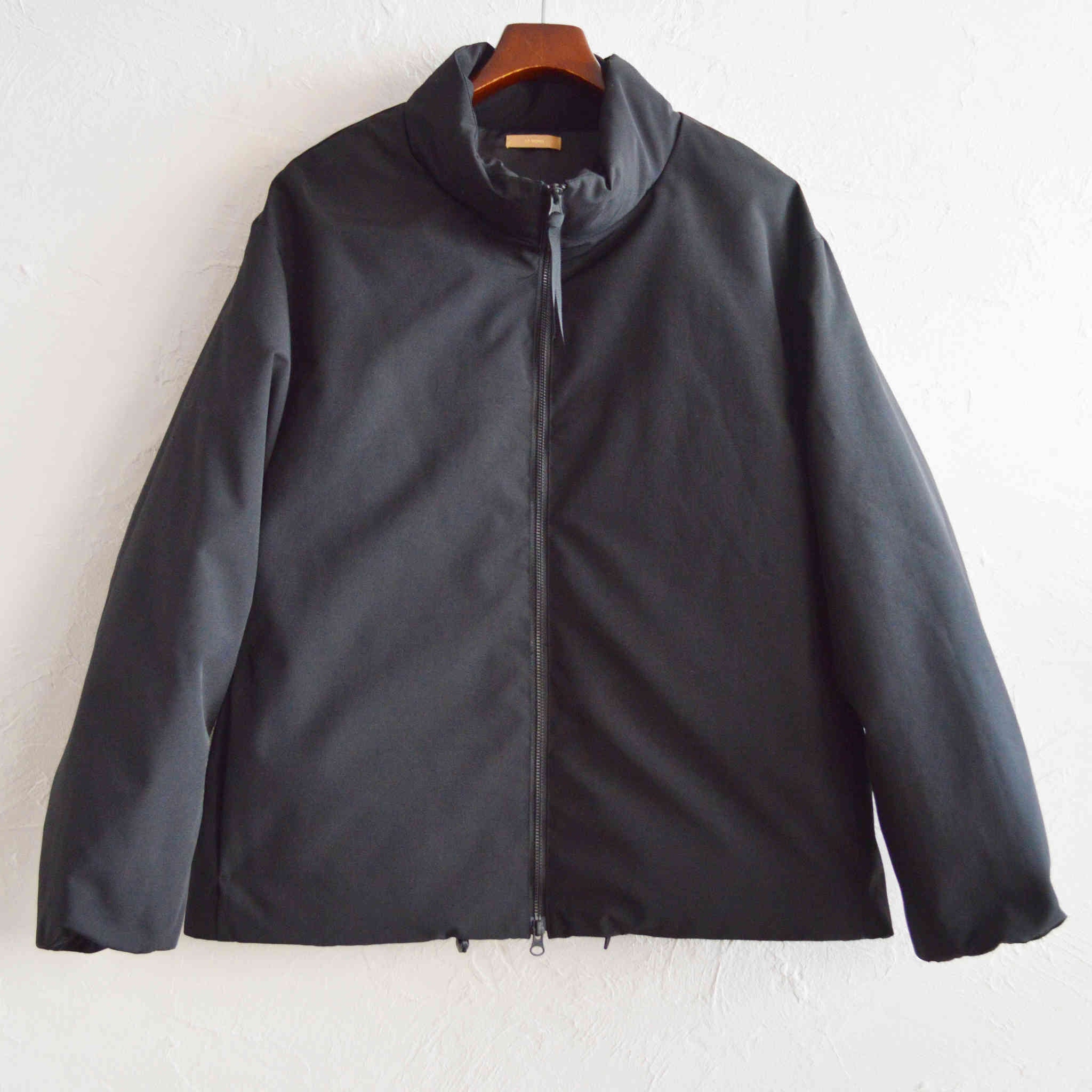 LAMOND ラモンド / WEATHER CLOTH DOWN BLOUSON ウェザークロスダウンブルゾン (BLACK ブラック)