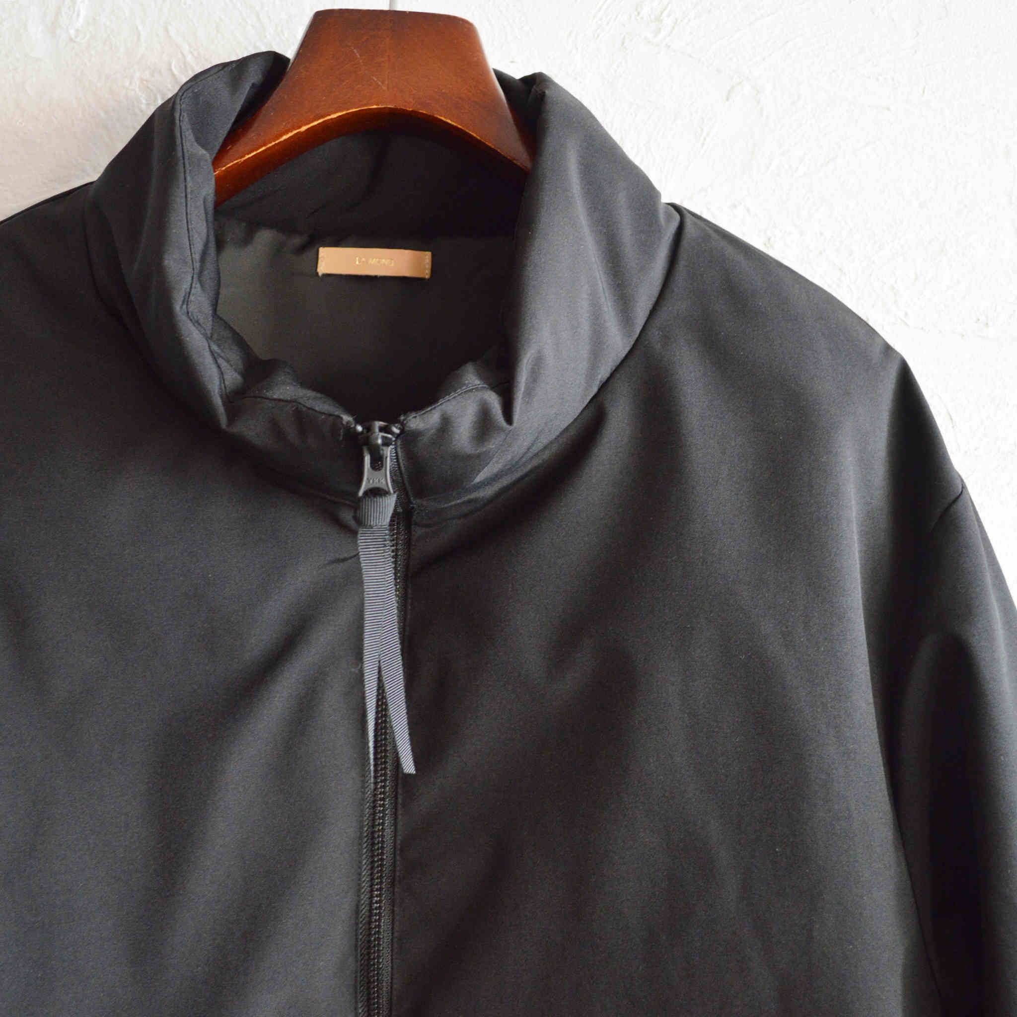 LAMOND ラモンド / WEATHER CLOTH DOWN BLOUSON ウェザークロスダウンブルゾン (BLACK ブラック)