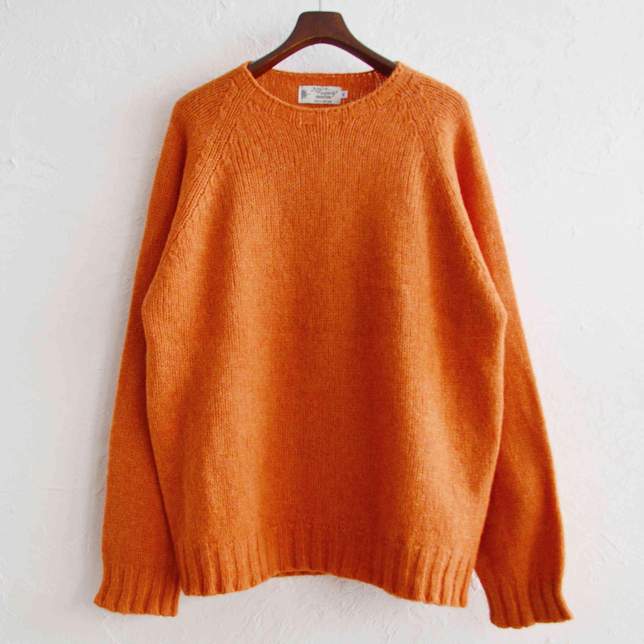 NOR’EASTERLY ノア イースターリー / 2PLY RAGLAN CREW クルーネックニット (JAFFA)