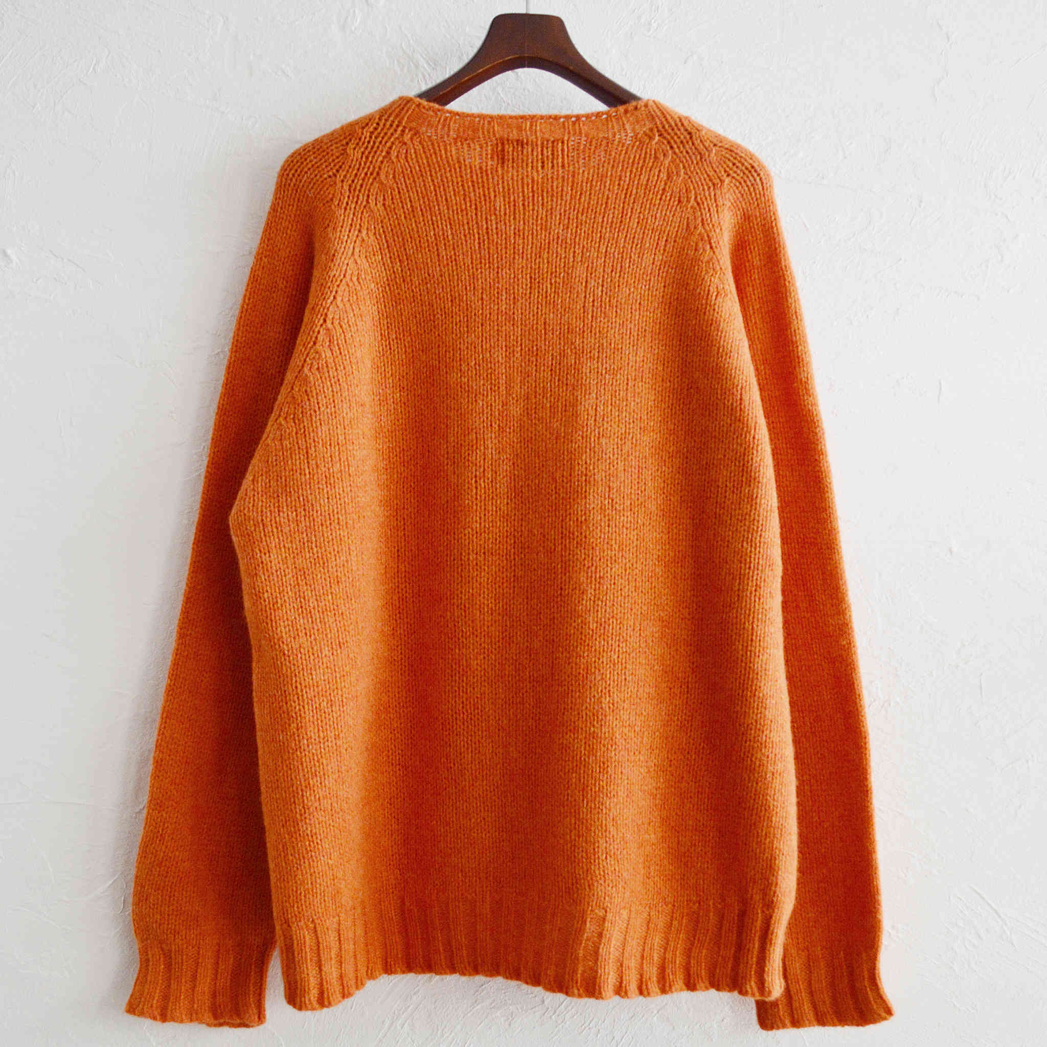 NOR’EASTERLY ノア イースターリー / 2PLY RAGLAN CREW クルーネックニット (JAFFA)