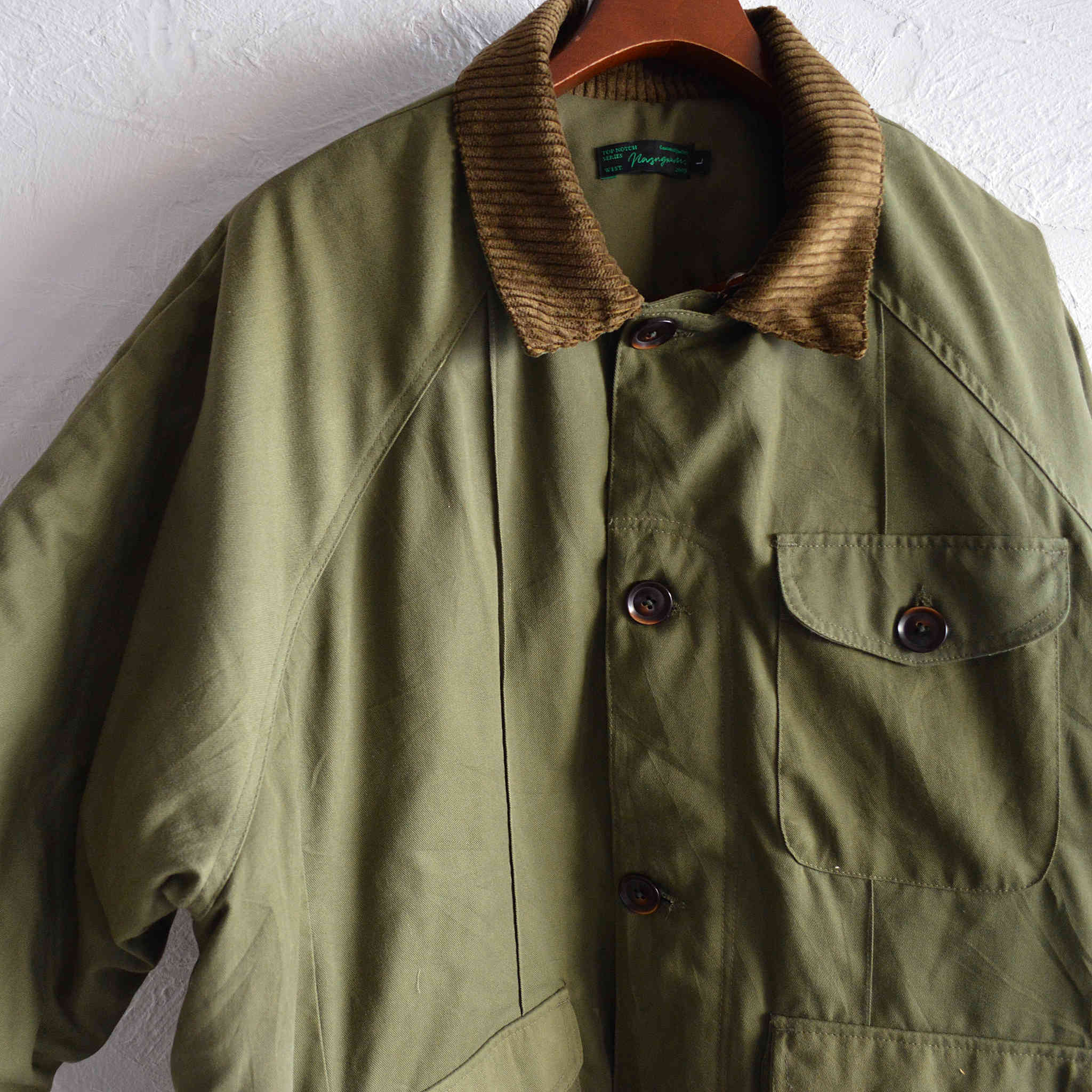 Nasngwam. ナスングワム / HUNCHBACK JACKET ハンチバックジャケット Lsize (OLIVE オリーブ)
