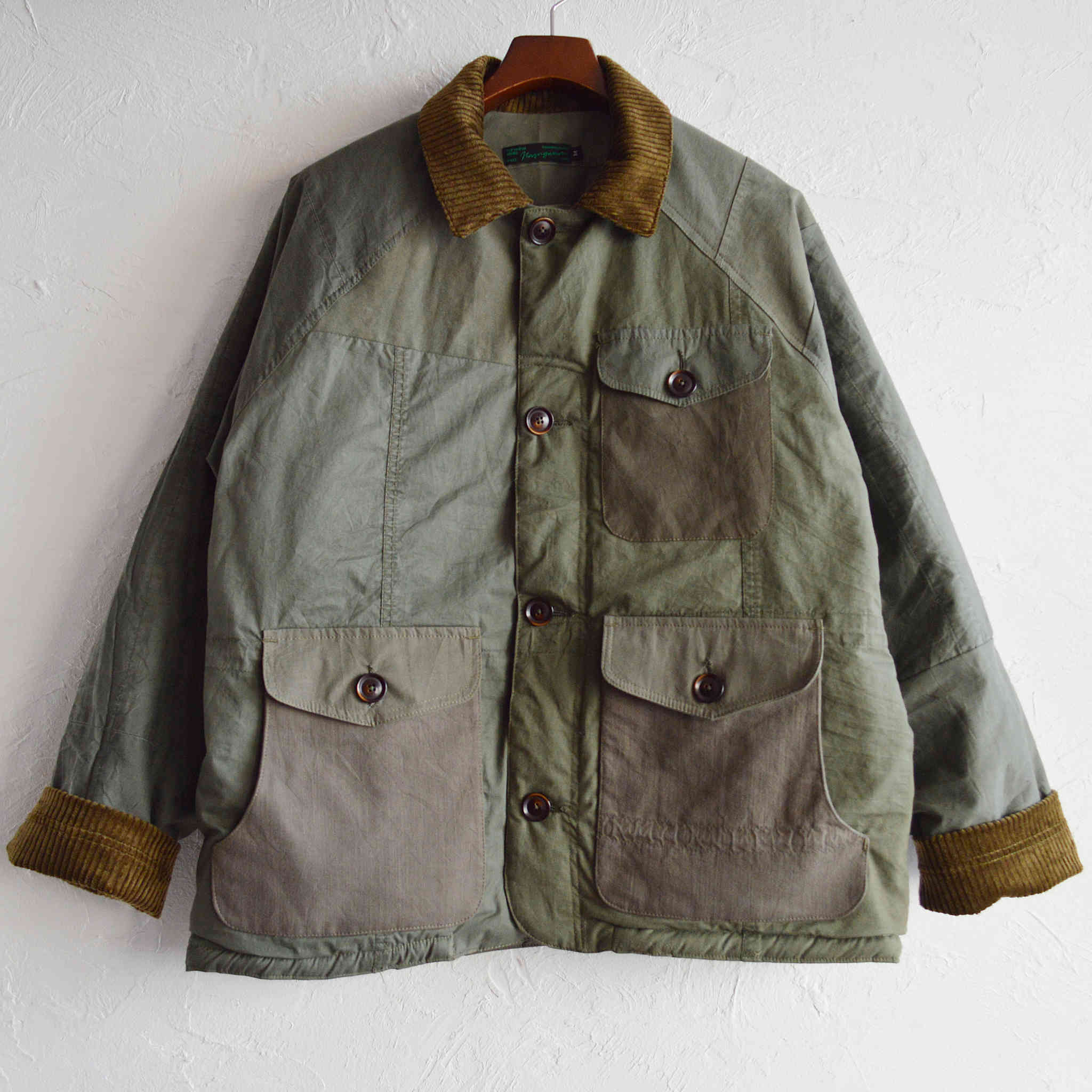 Nasngwam. ナスングワム / HUNCHBACK JACKET ハンチバックジャケット Msize (OLIVE オリーブ)