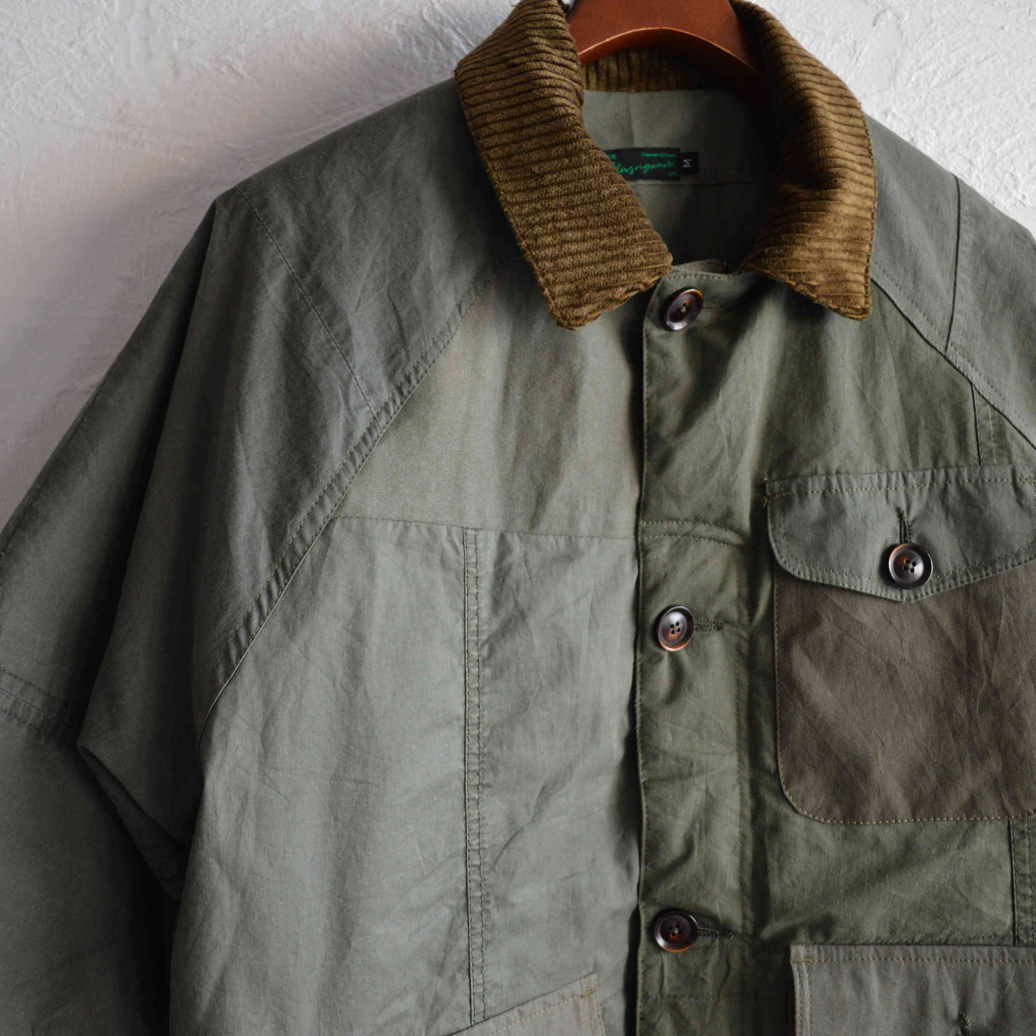 Nasngwam. ナスングワム / HUNCHBACK JACKET ハンチバックジャケット Msize (OLIVE オリーブ)