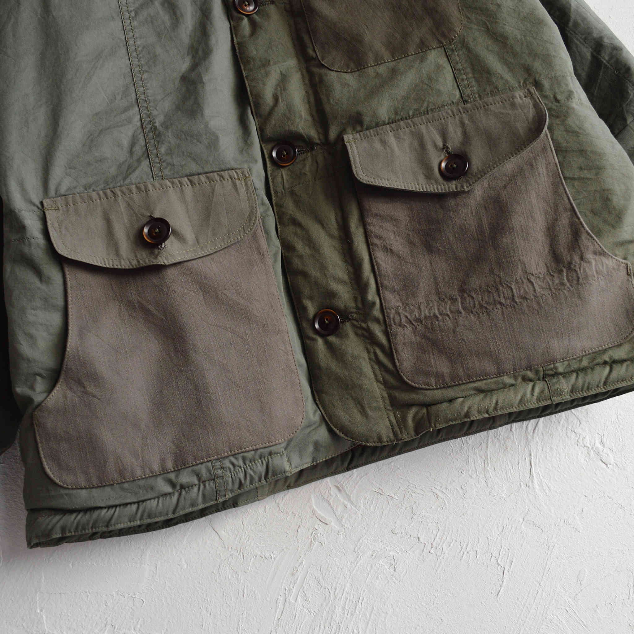 Nasngwam. ナスングワム / HUNCHBACK JACKET ハンチバックジャケット Msize (OLIVE オリーブ)