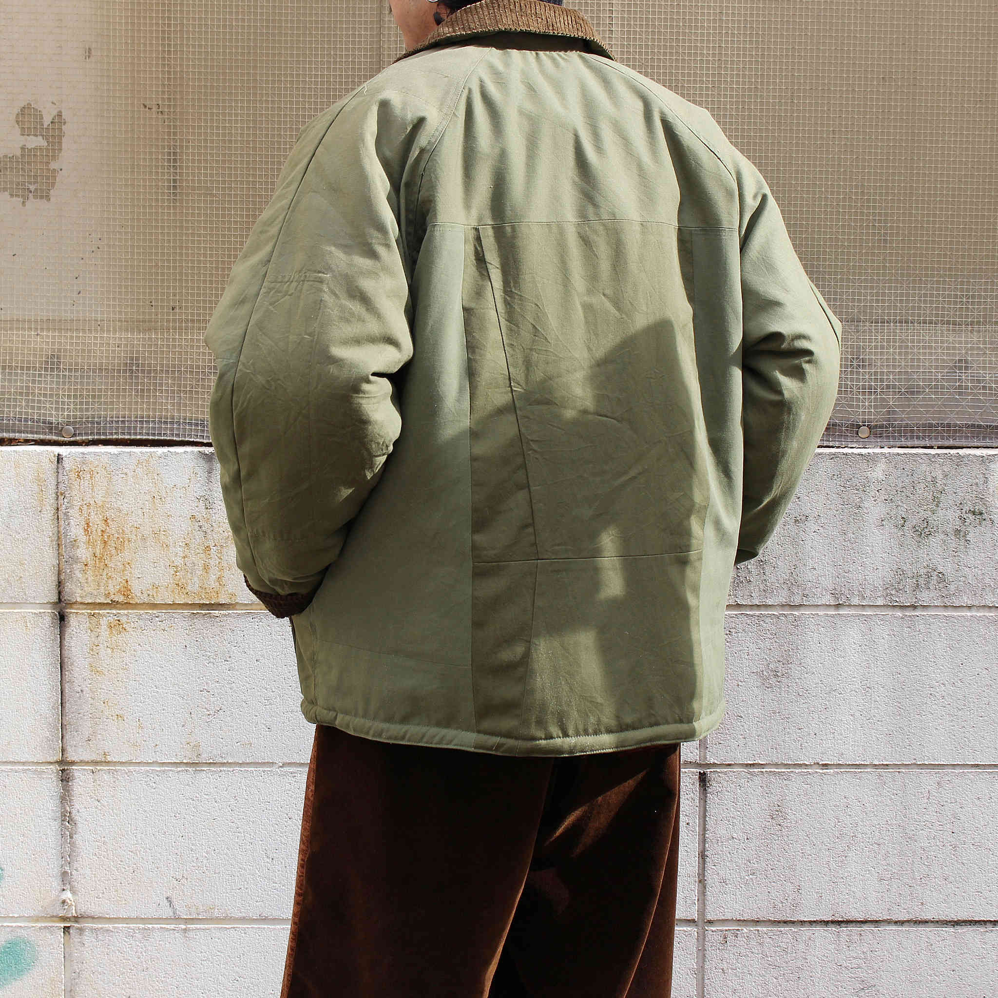 Nasngwam. ナスングワム / HUNCHBACK JACKET ハンチバックジャケット Lsize (OLIVE オリーブ)