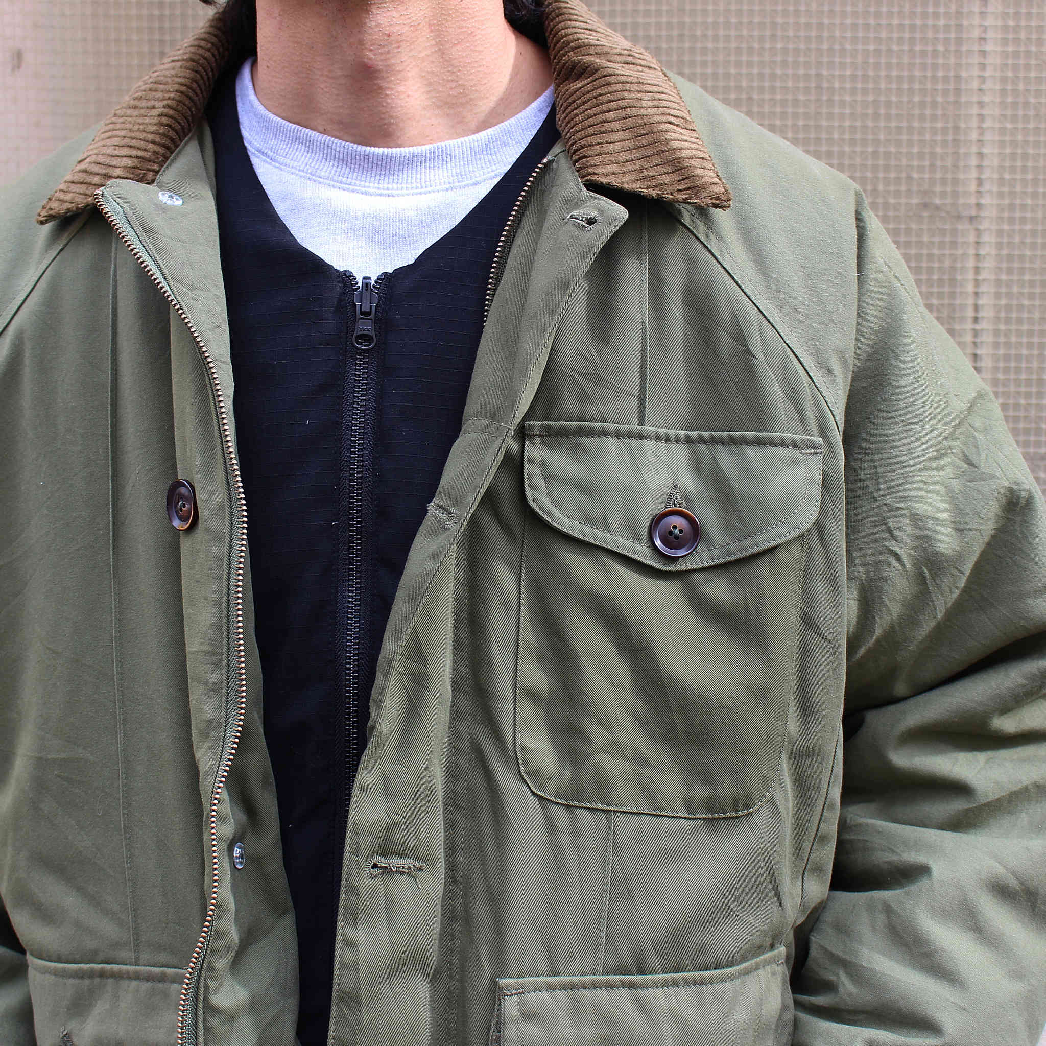 Nasngwam. ナスングワム / HUNCHBACK JACKET ハンチバックジャケット Lsize (OLIVE オリーブ)