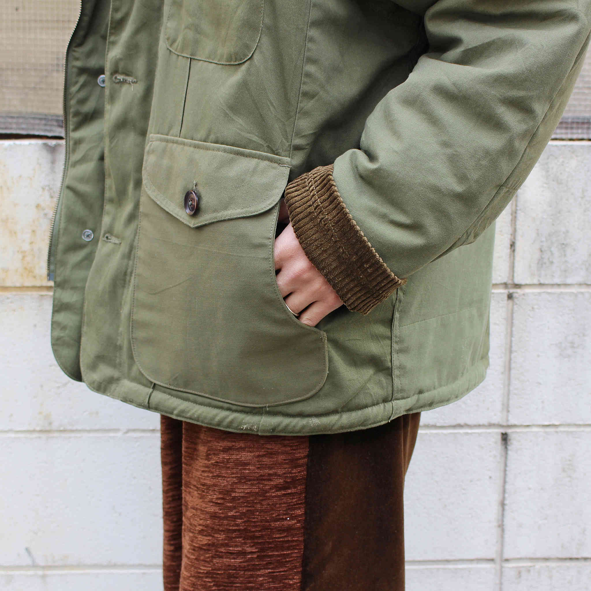 Nasngwam. ナスングワム / HUNCHBACK JACKET ハンチバックジャケット Lsize (OLIVE オリーブ)