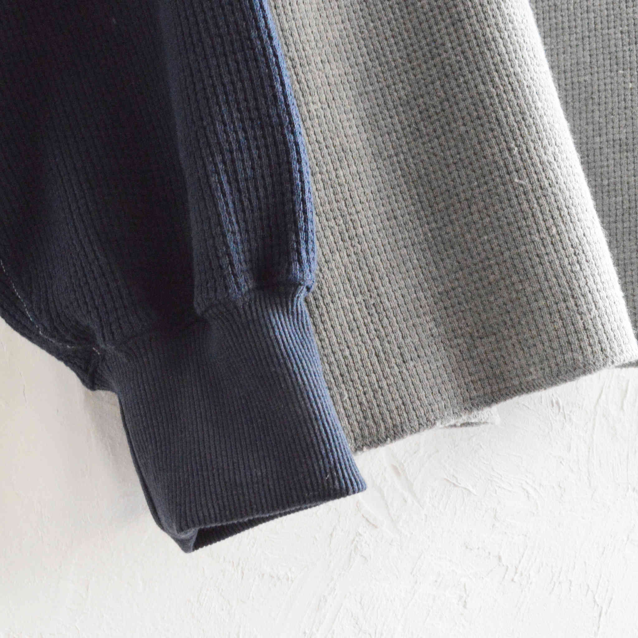 IMPRESTORE インプレストア / Sully | Freedom thermal longsleeved t フリーダムサーマルロングスリーブT (GRAY×NAVY グレーネイビー)