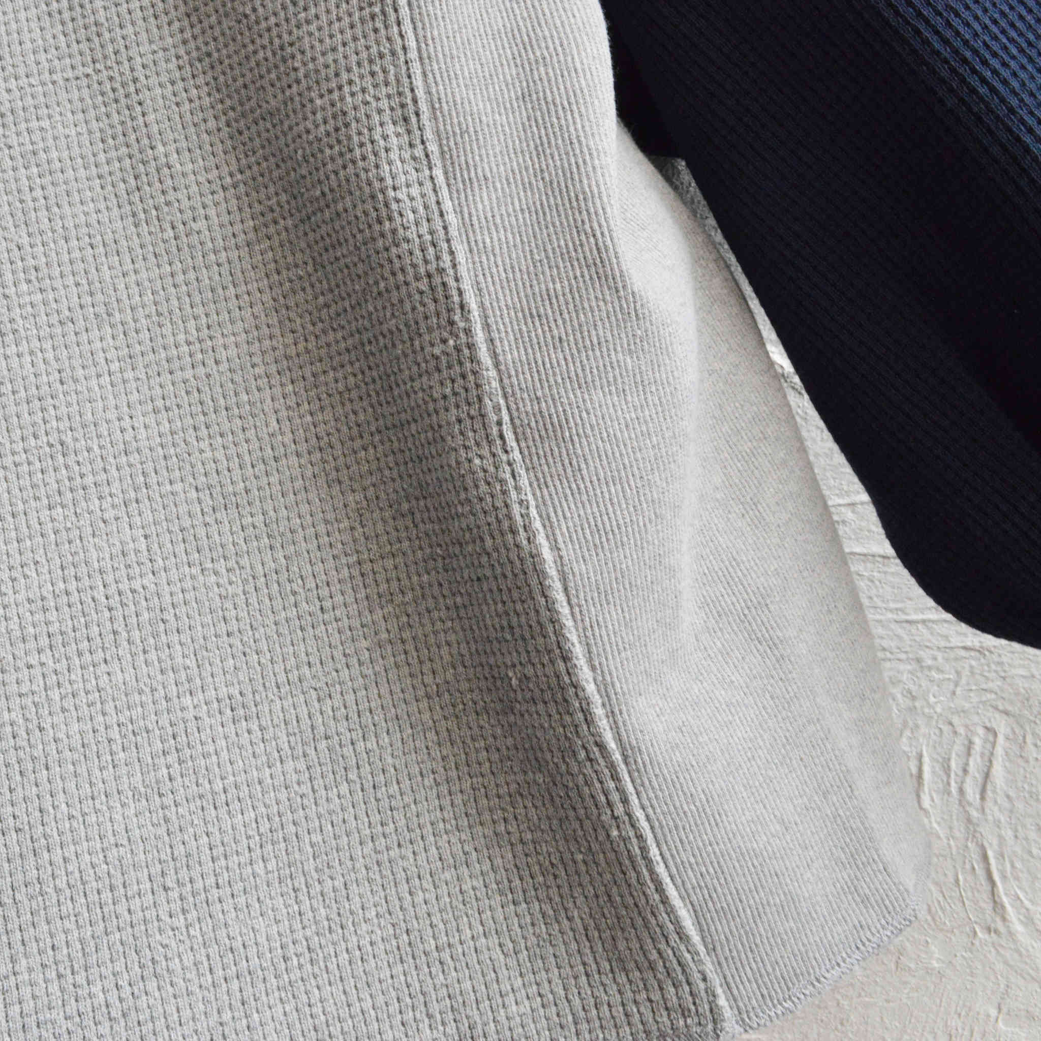 IMPRESTORE インプレストア / Sully | Freedom thermal longsleeved t フリーダムサーマルロングスリーブT (GRAY×NAVY グレーネイビー)