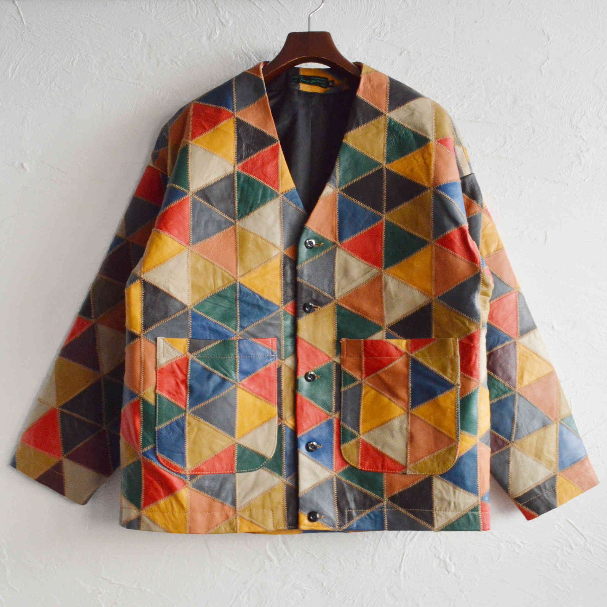 Nasngwam. ナスングワム / WAILERS LEATHER JACKET ウェイラーズレザージャケット (MULTI マルチ)