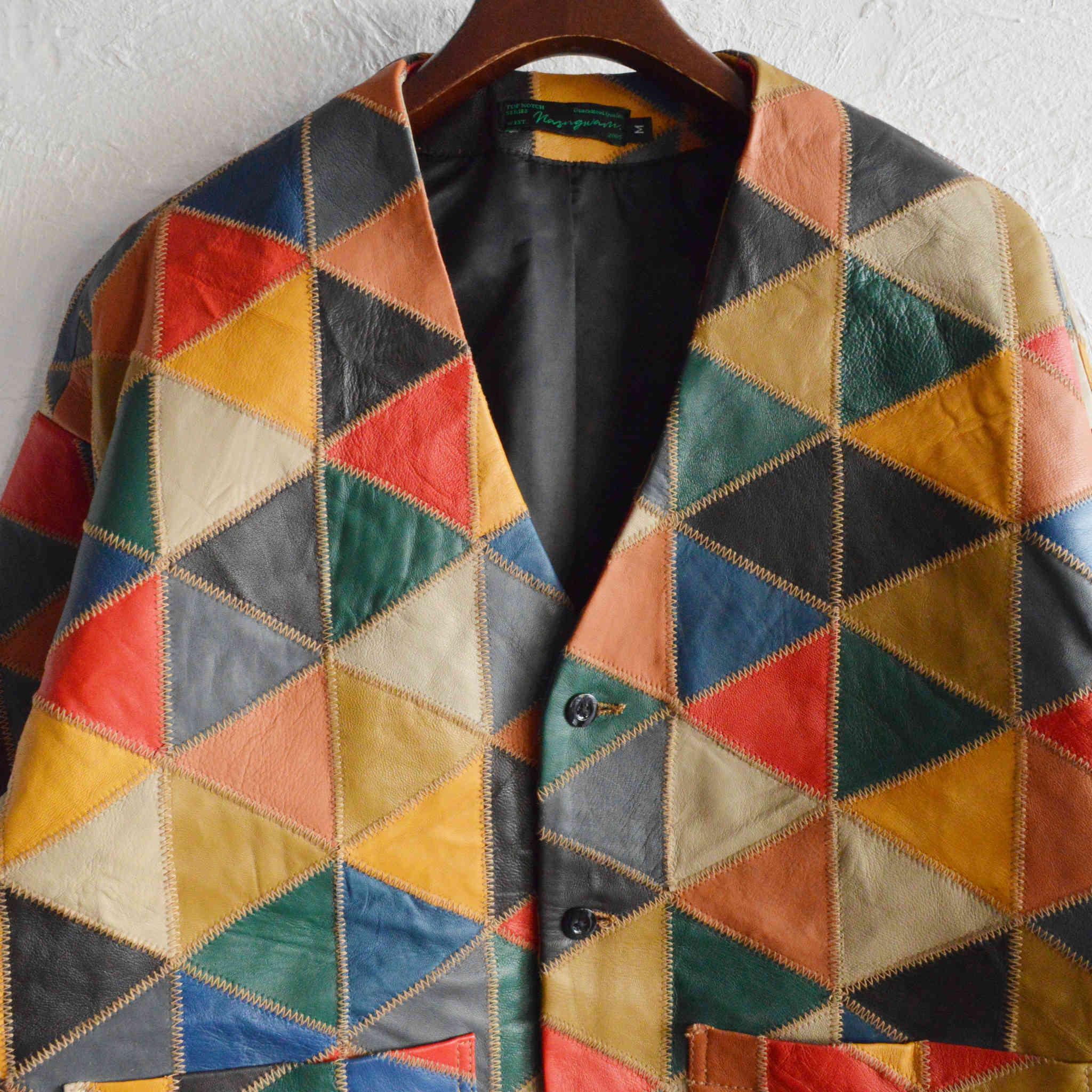 Nasngwam. ナスングワム / WAILERS LEATHER JACKET ウェイラーズレザージャケット (MULTI マルチ)