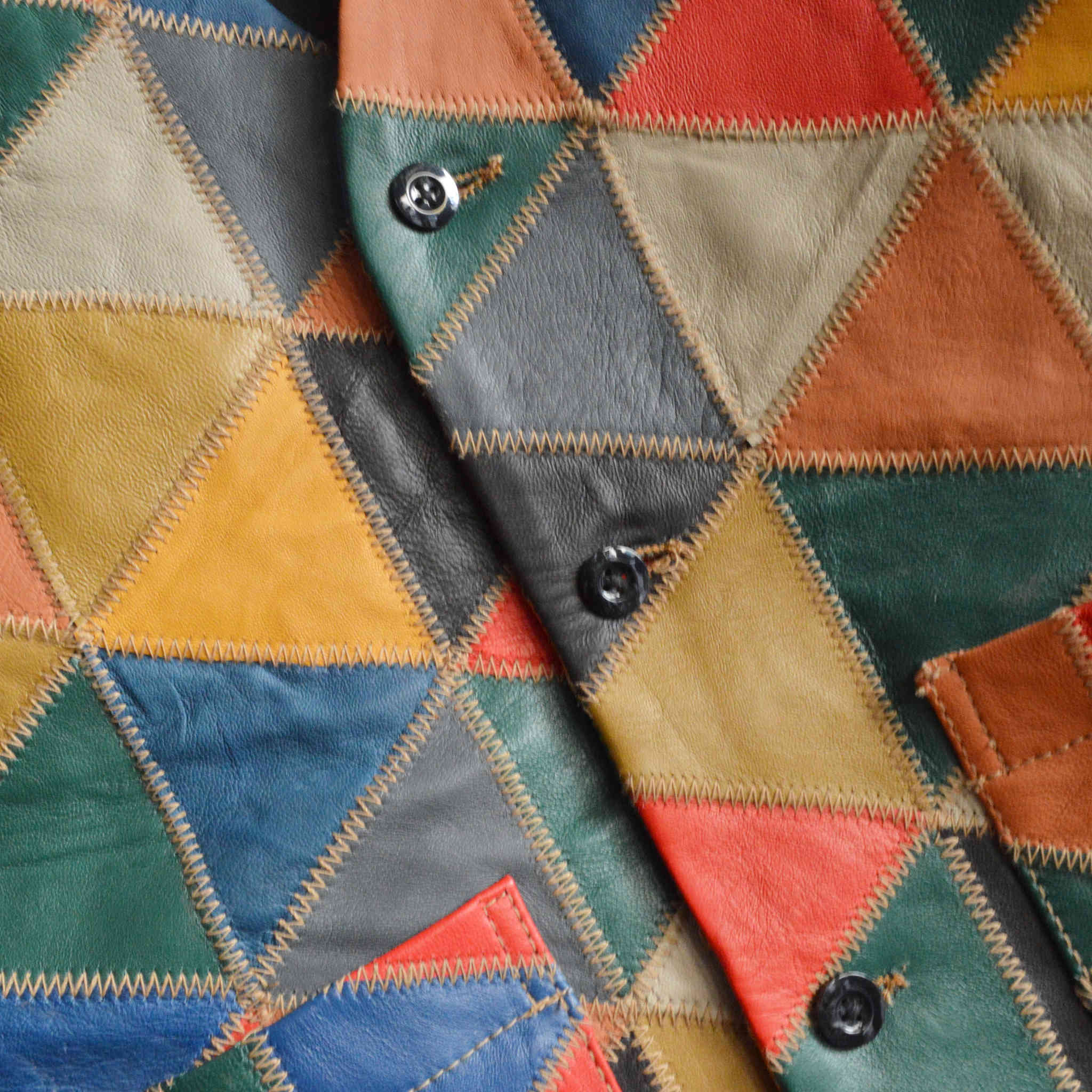 Nasngwam. ナスングワム / WAILERS LEATHER JACKET ウェイラーズレザージャケット (MULTI マルチ)