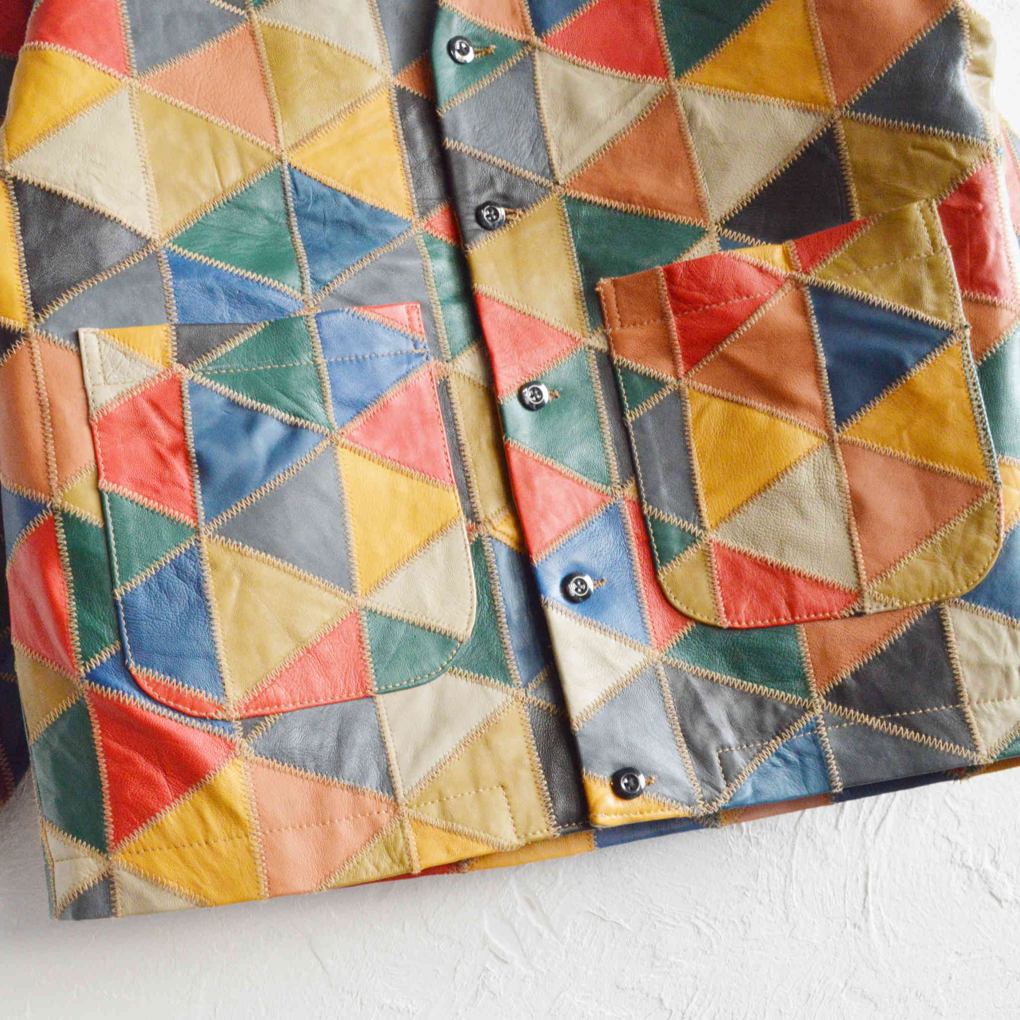 Nasngwam. ナスングワム / WAILERS LEATHER JACKET ウェイラーズレザージャケット (MULTI マルチ)