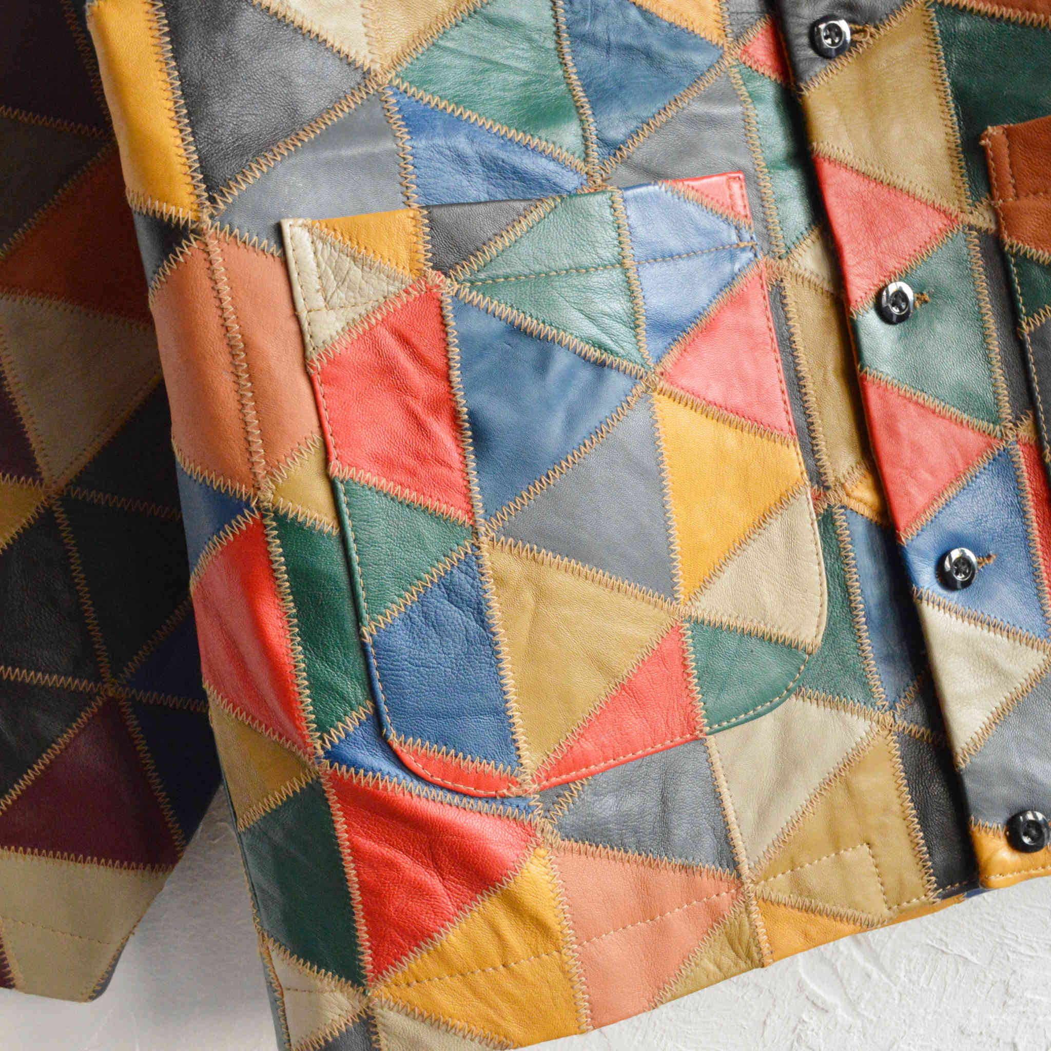 Nasngwam. ナスングワム / WAILERS LEATHER JACKET ウェイラーズレザージャケット (MULTI マルチ)