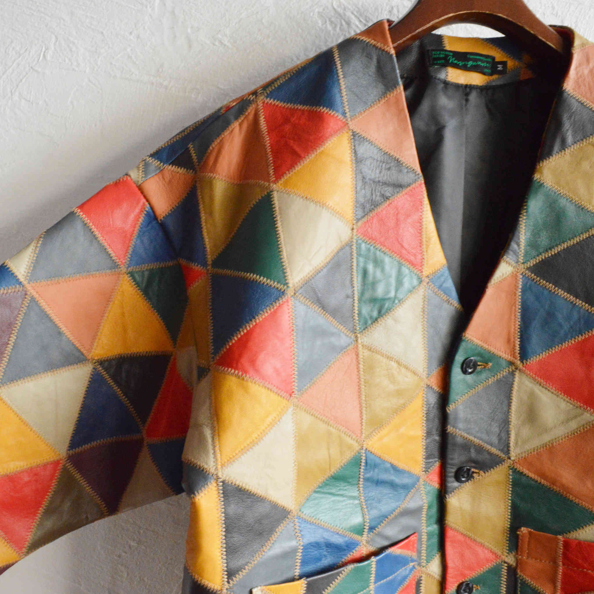 Nasngwam. ナスングワム / WAILERS LEATHER JACKET ウェイラーズレザージャケット (MULTI マルチ)