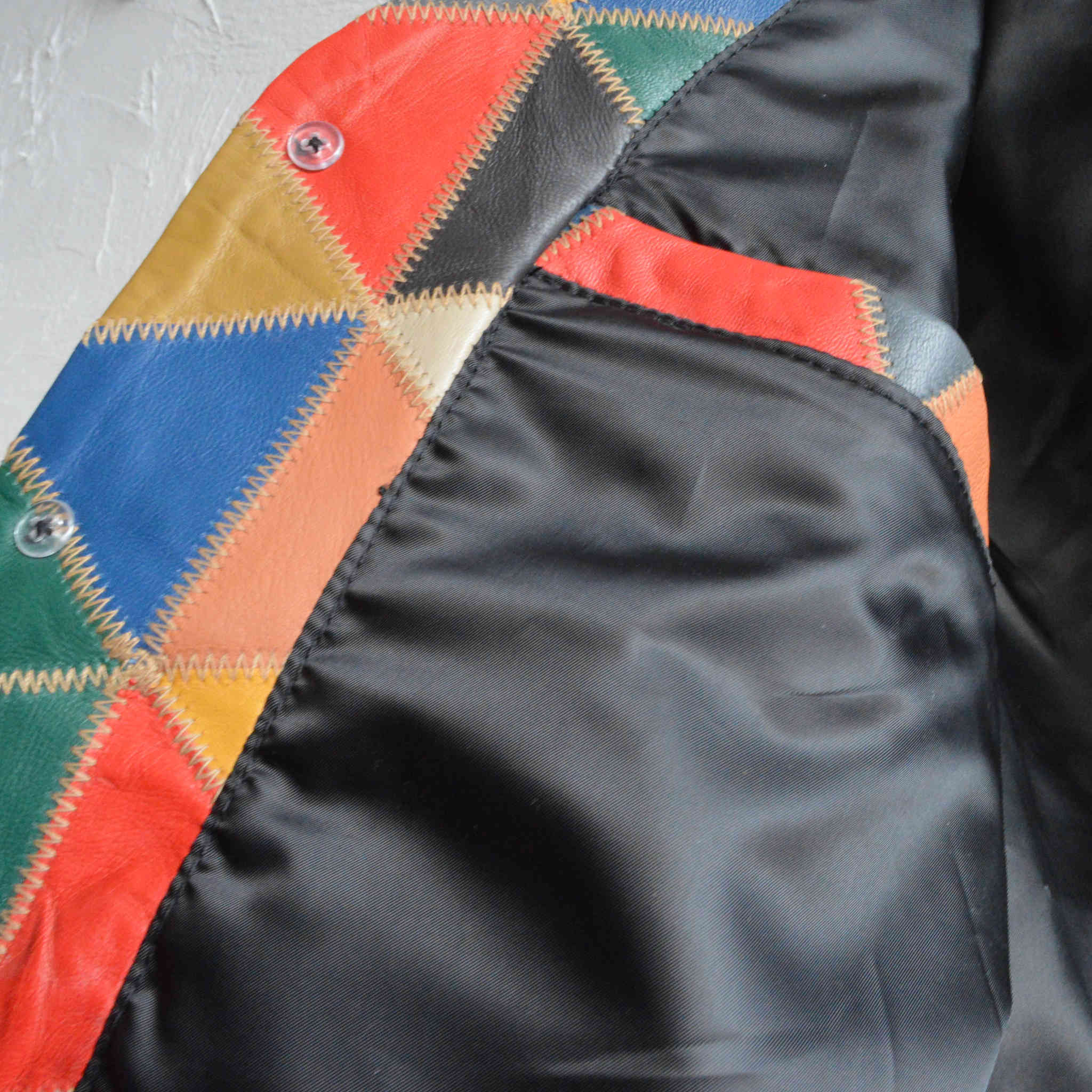 Nasngwam. ナスングワム / WAILERS LEATHER JACKET ウェイラーズレザージャケット (MULTI マルチ)