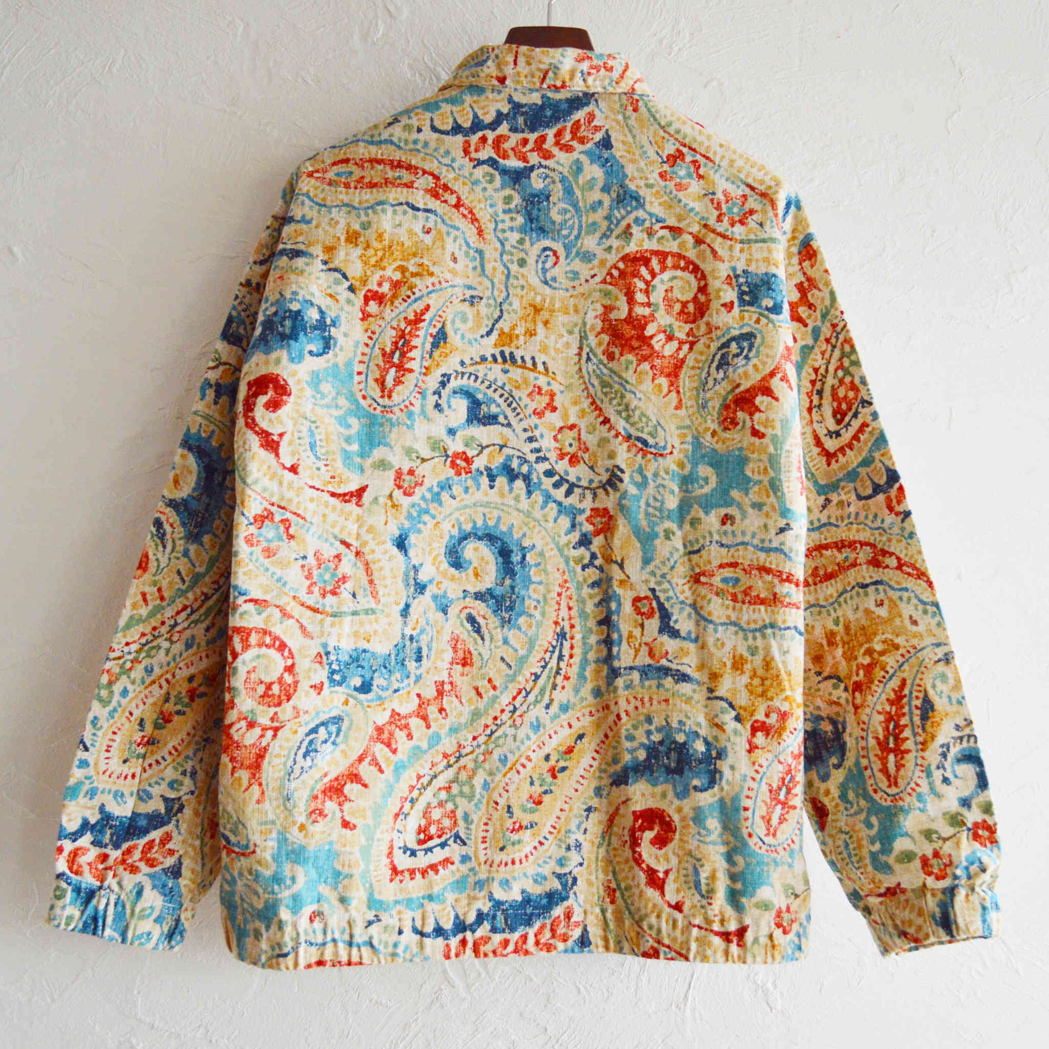 Nasngwam. ナスングワム / DEADSTOCK FABRIC DRIZZLER JACKET デッドストックファブリックドリズラージャケット (MULTI マルチ)