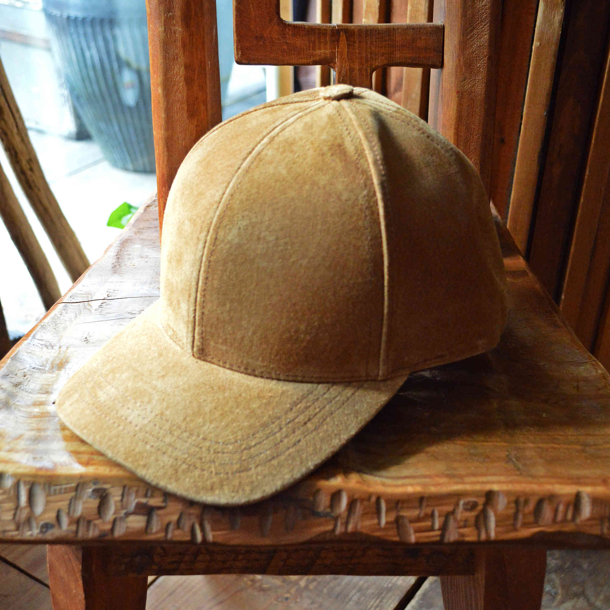 WINNER CAPS ウィーナーキャップ / SUEDE BASEBALL CAP スエードベースボールキャップ