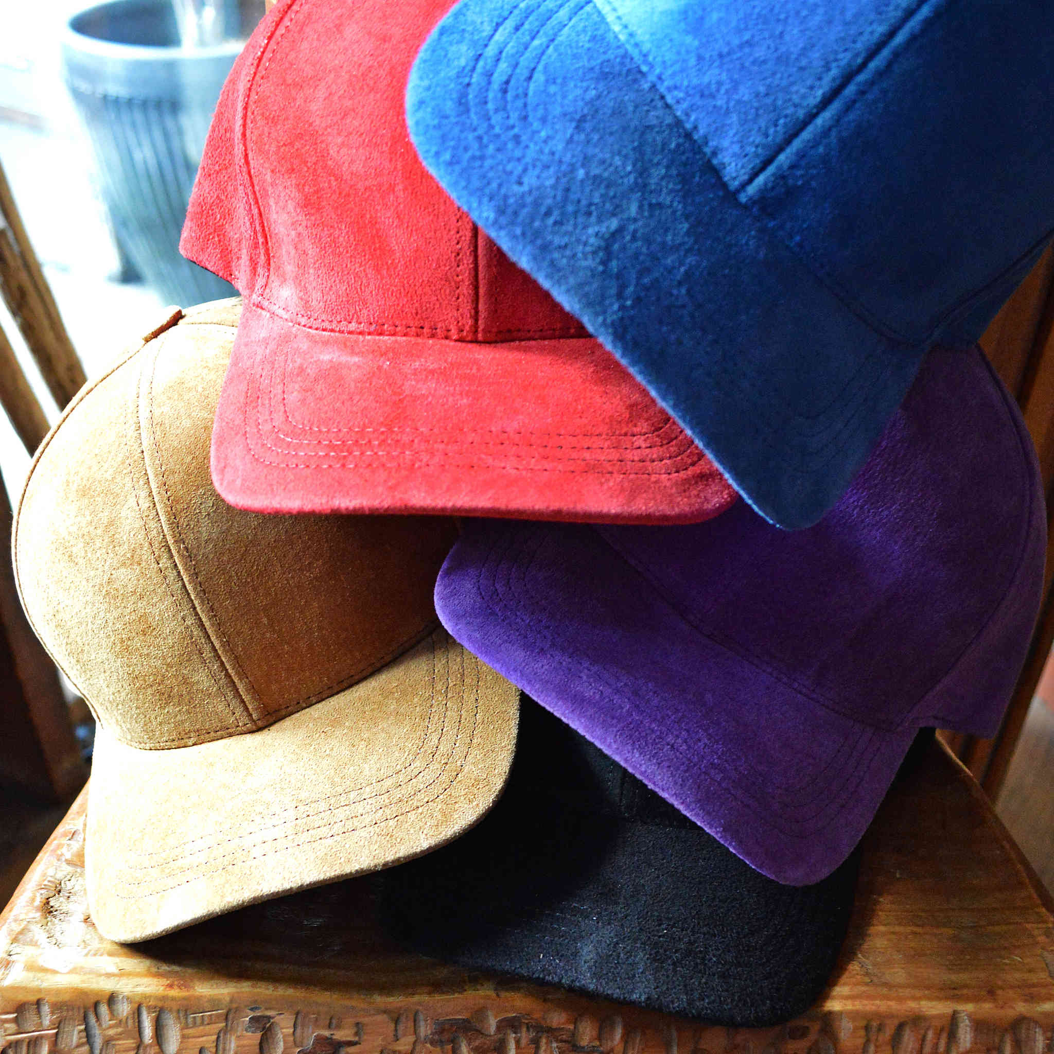 WINNER CAPS ウィーナーキャップ / SUEDE BASEBALL CAP スエードベースボールキャップ