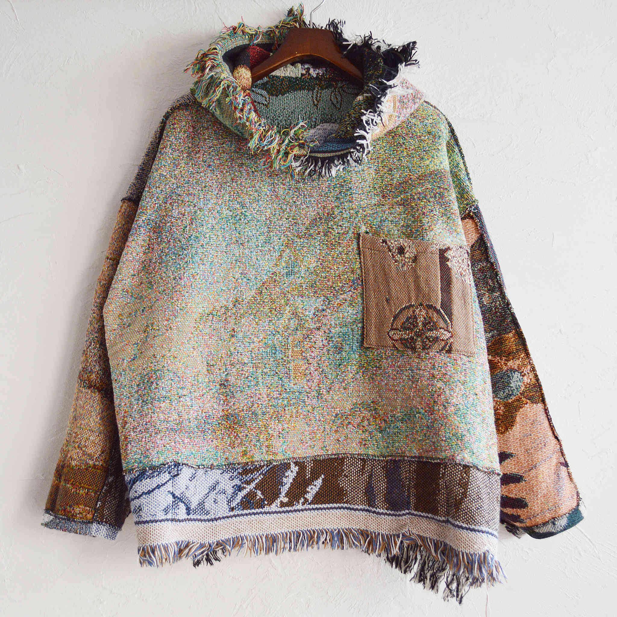 SUNNY SIDE UP サニーサイドアップ / BLANKET PARKA ブランケットパーカー (reversible リバーシブル)