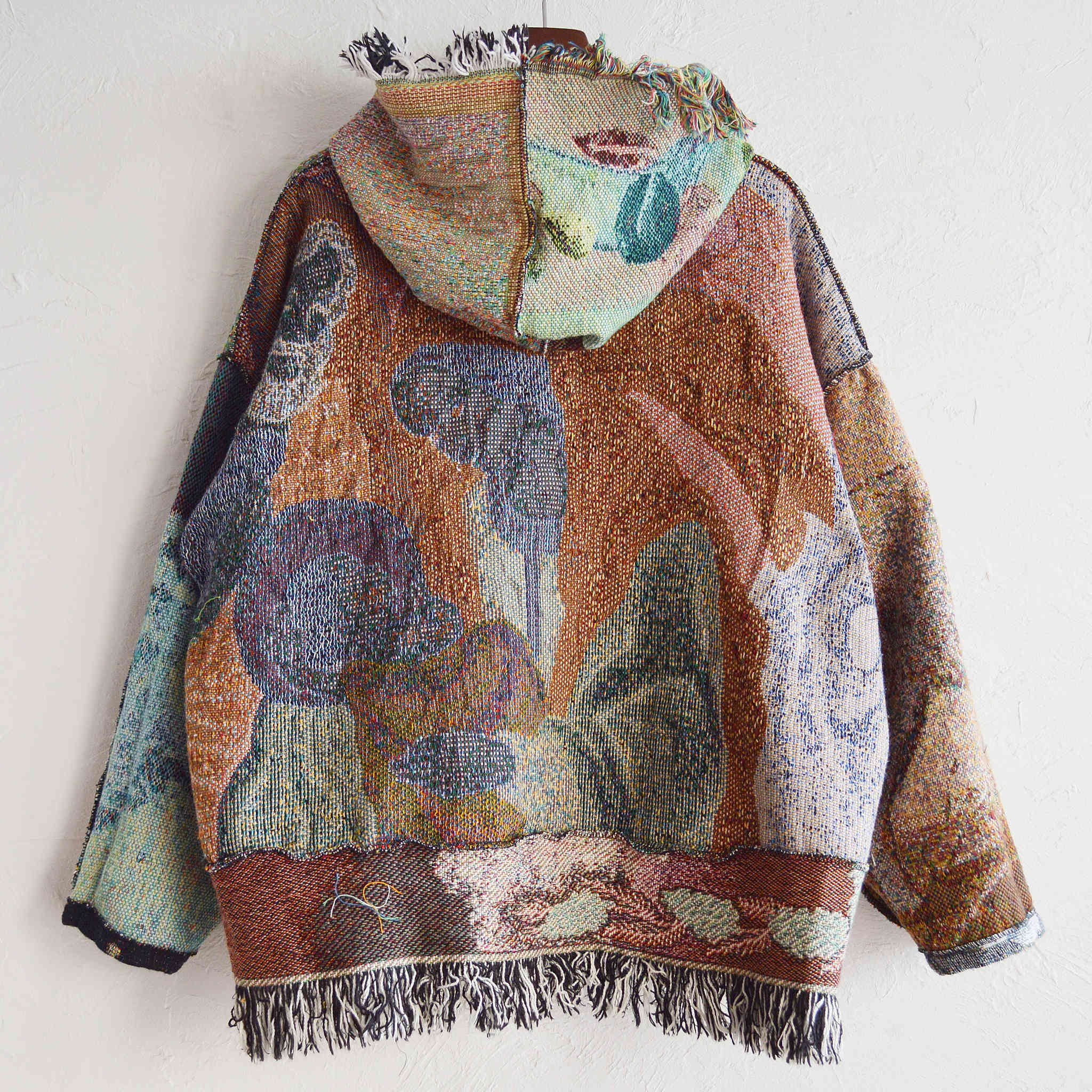 SUNNY SIDE UP サニーサイドアップ / BLANKET PARKA ブランケットパーカー (reversible リバーシブル)