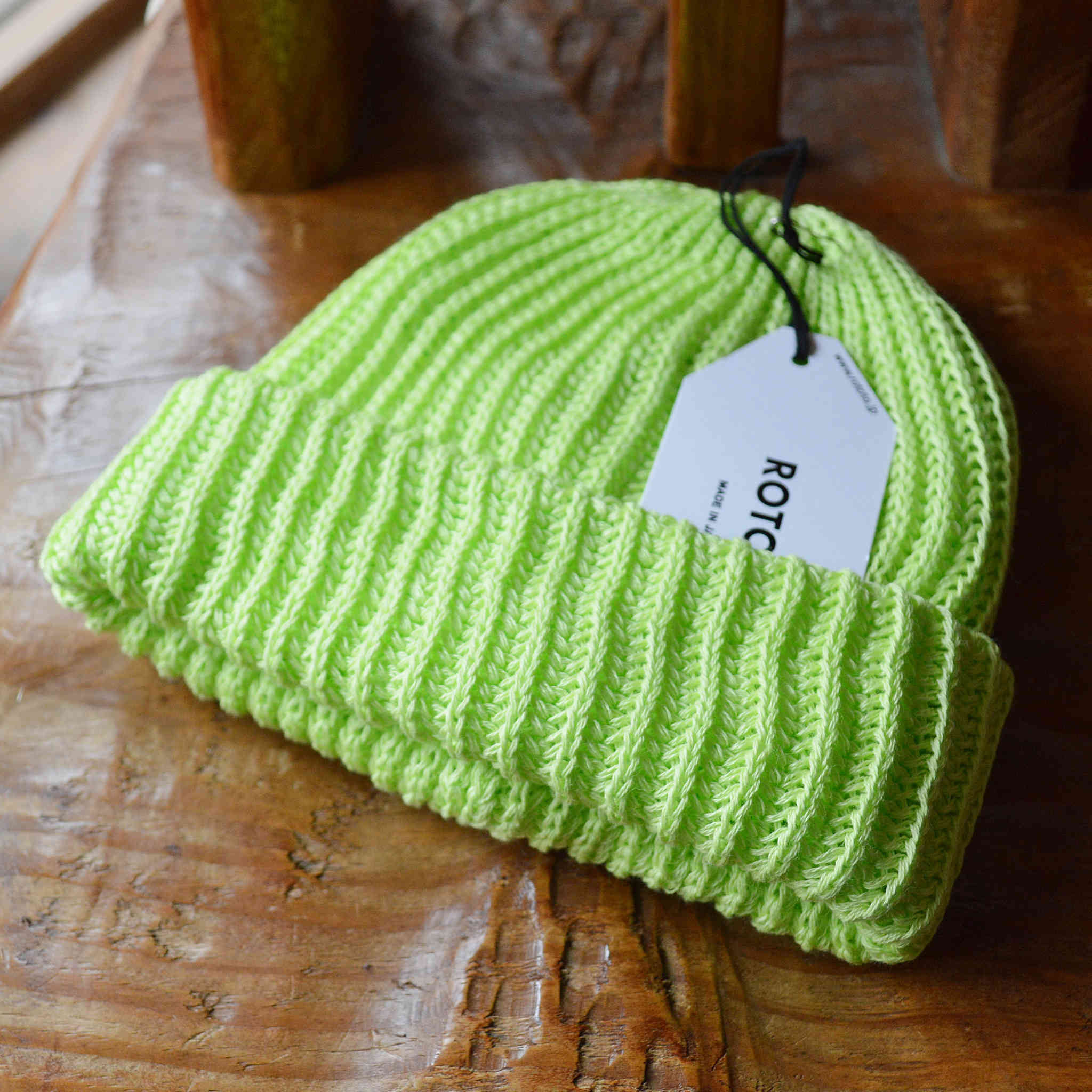 ROTOTO ロトト / CHUNKY COTTON SHORT BEANIE チャンキーコットンショートビーニー