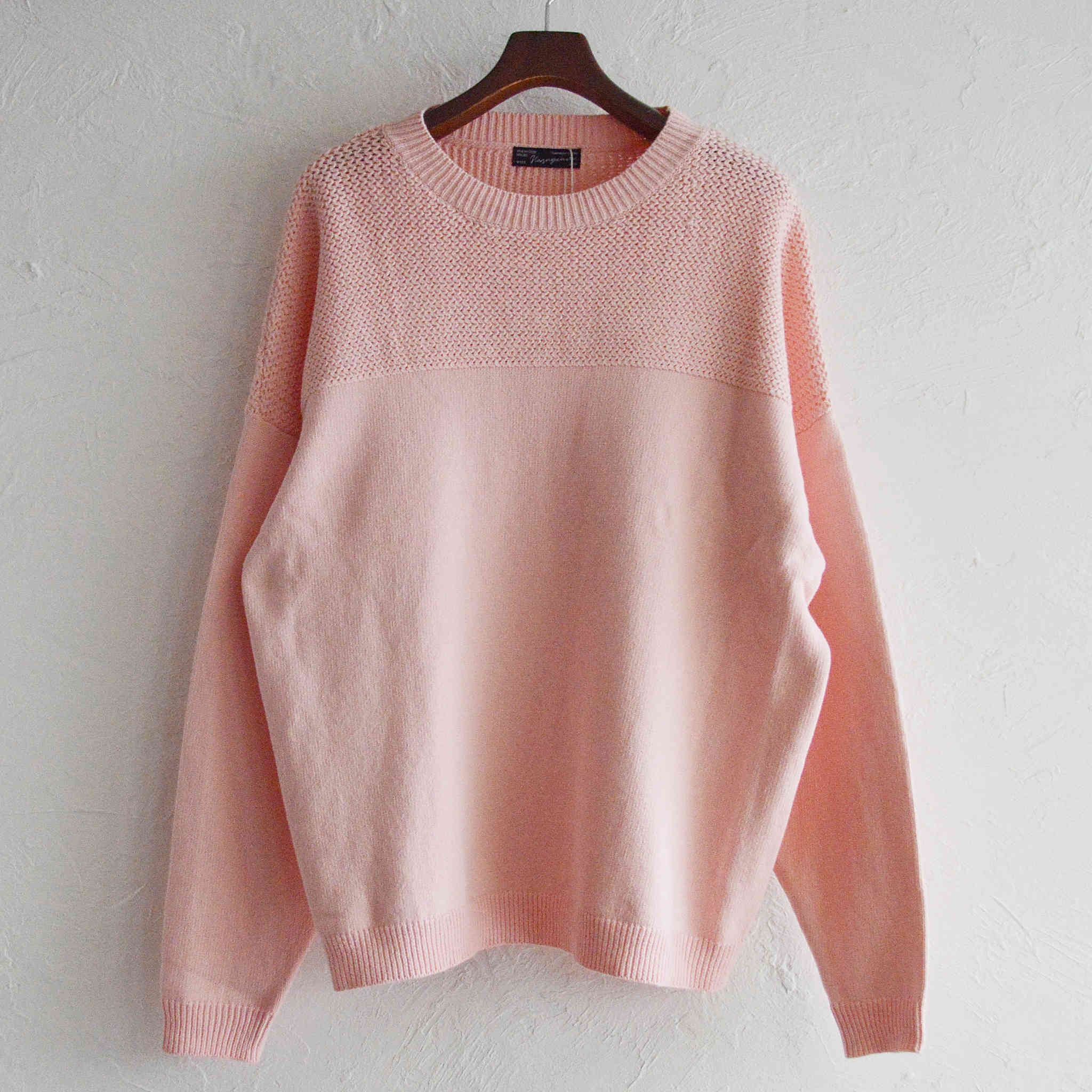 Nasngwam. ナスングワム / GRASS KNIT グラスニット (PINK ピンク)