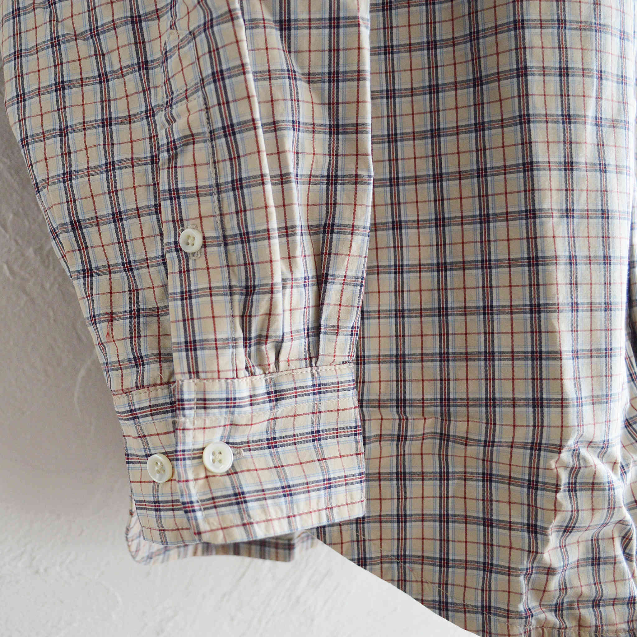 IMPRESTORE インプレストア / Fei | B/D SHIRTS WITH LINING ボタンダウンシャツ (BEIGE ベージュ)