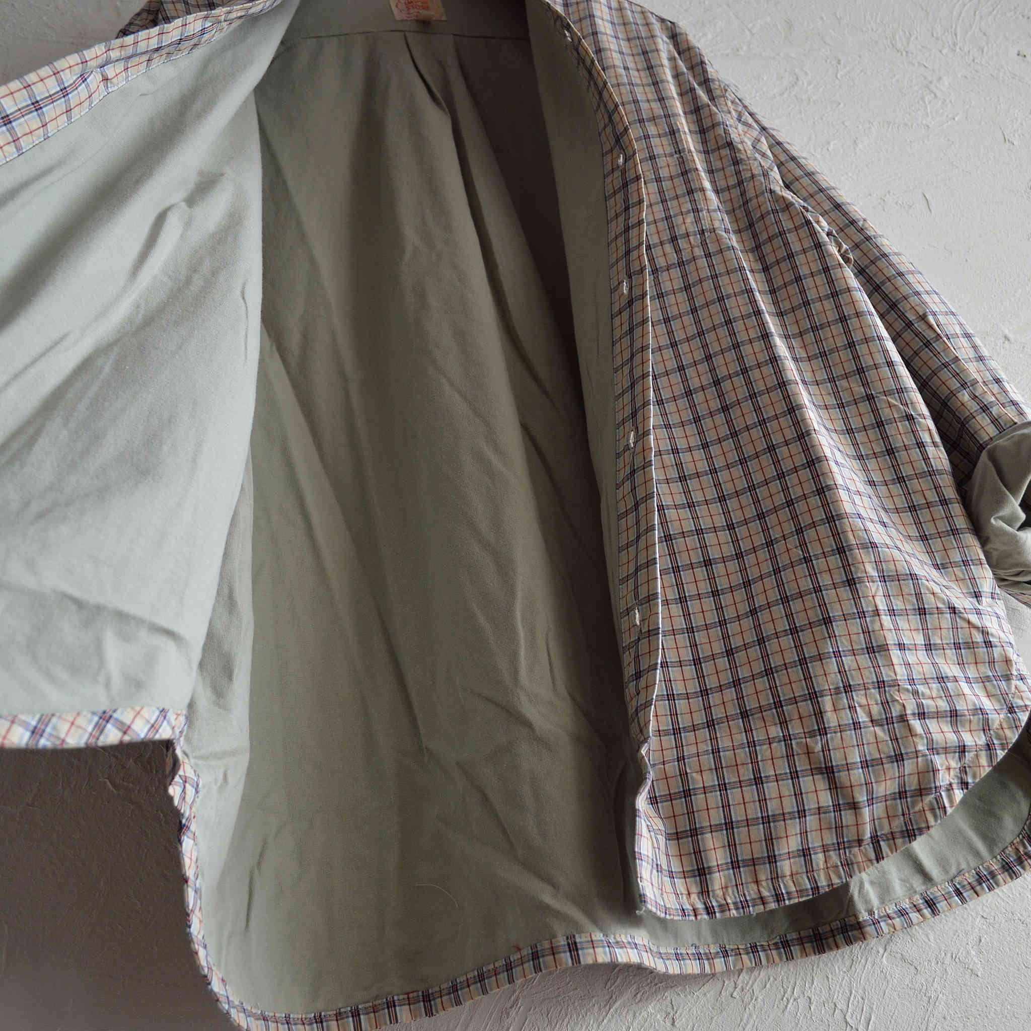 IMPRESTORE インプレストア / Fei | B/D SHIRTS WITH LINING ボタンダウンシャツ (BEIGE  ベージュ)