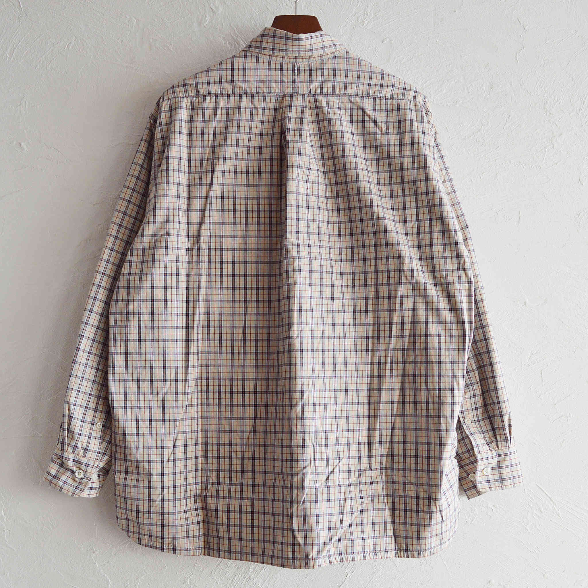 IMPRESTORE インプレストア / Fei | B/D SHIRTS WITH LINING ボタンダウンシャツ (BEIGE  ベージュ)