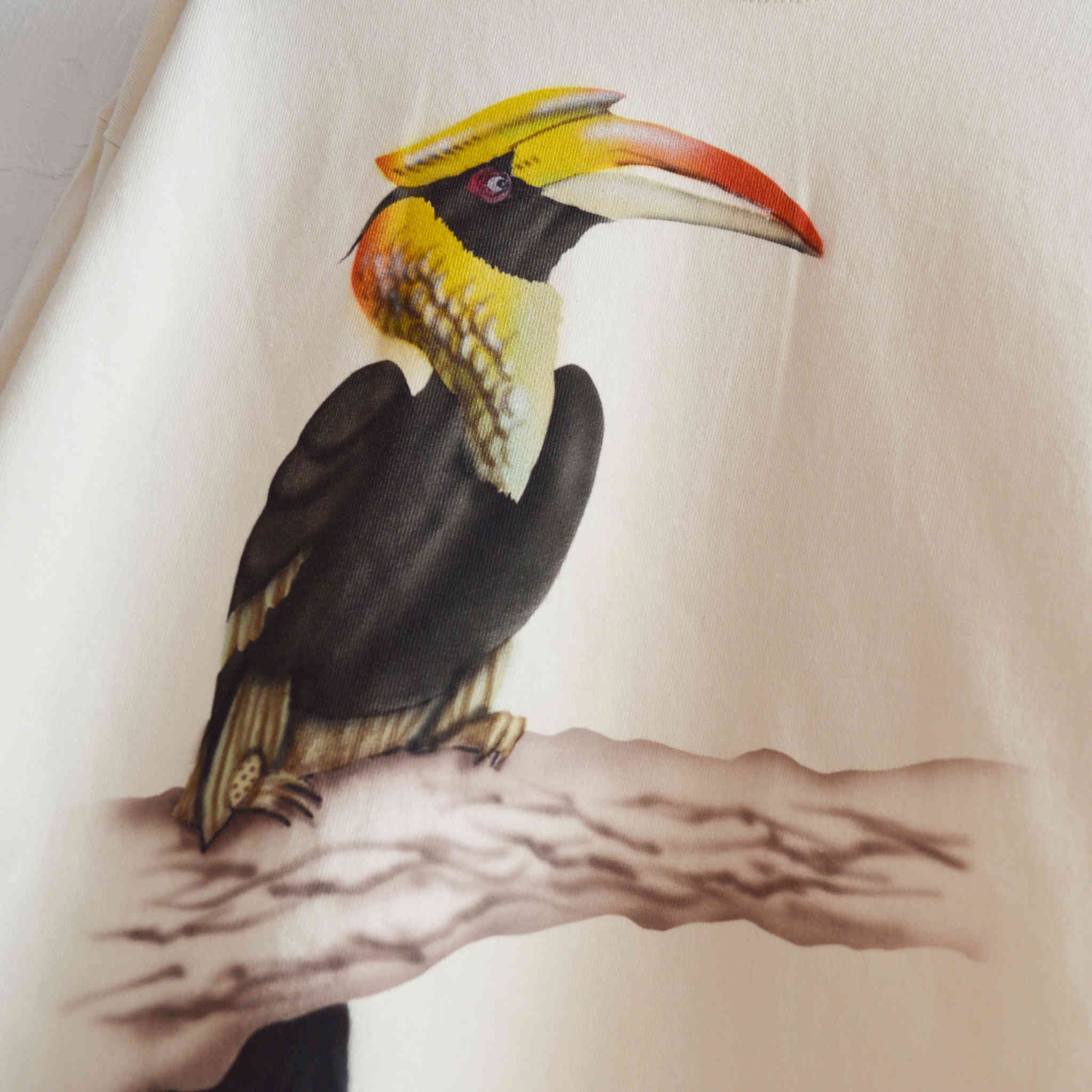 Nasmgwam. ナスングワム / GRATE INDIAN HORNBILL LS TEE グレートインディアンホーンビルロンティー (NATURAL ナチュラル)