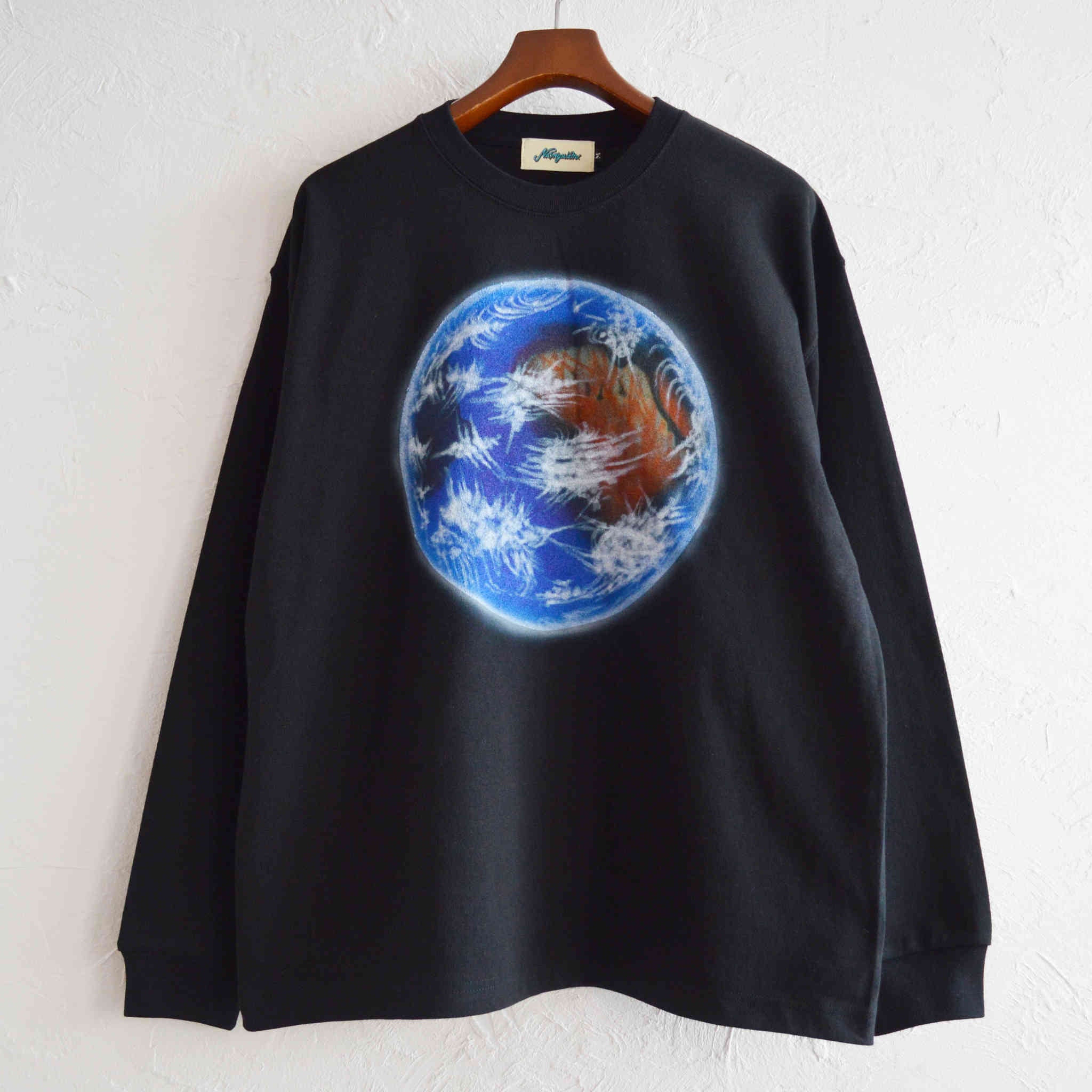 Nasmgwam. ナスングワム / EARTH LS アースロンティー (BLACK ブラック)