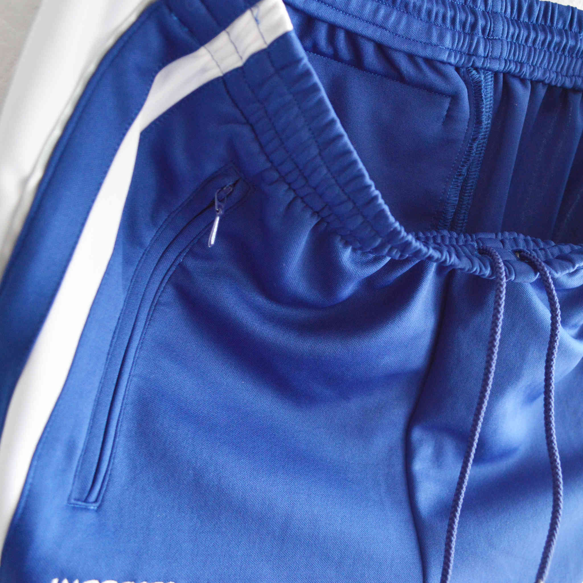 IMPRESTORE インプレストア / WARREN | BASKET JERSEY PANTS バスケットジャージパンツ (BLUE ブルー)