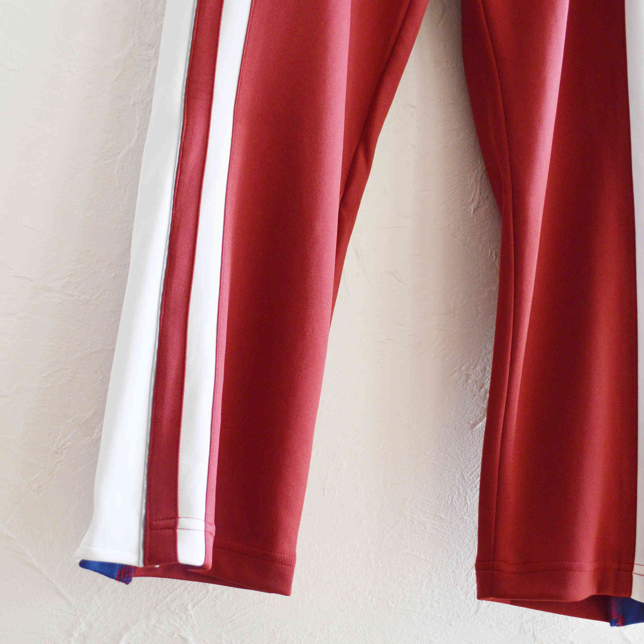 IMPRESTORE インプレストア / WARREN | BASKET JERSEY PANTS バスケットジャージパンツ (MAROON マルーン)