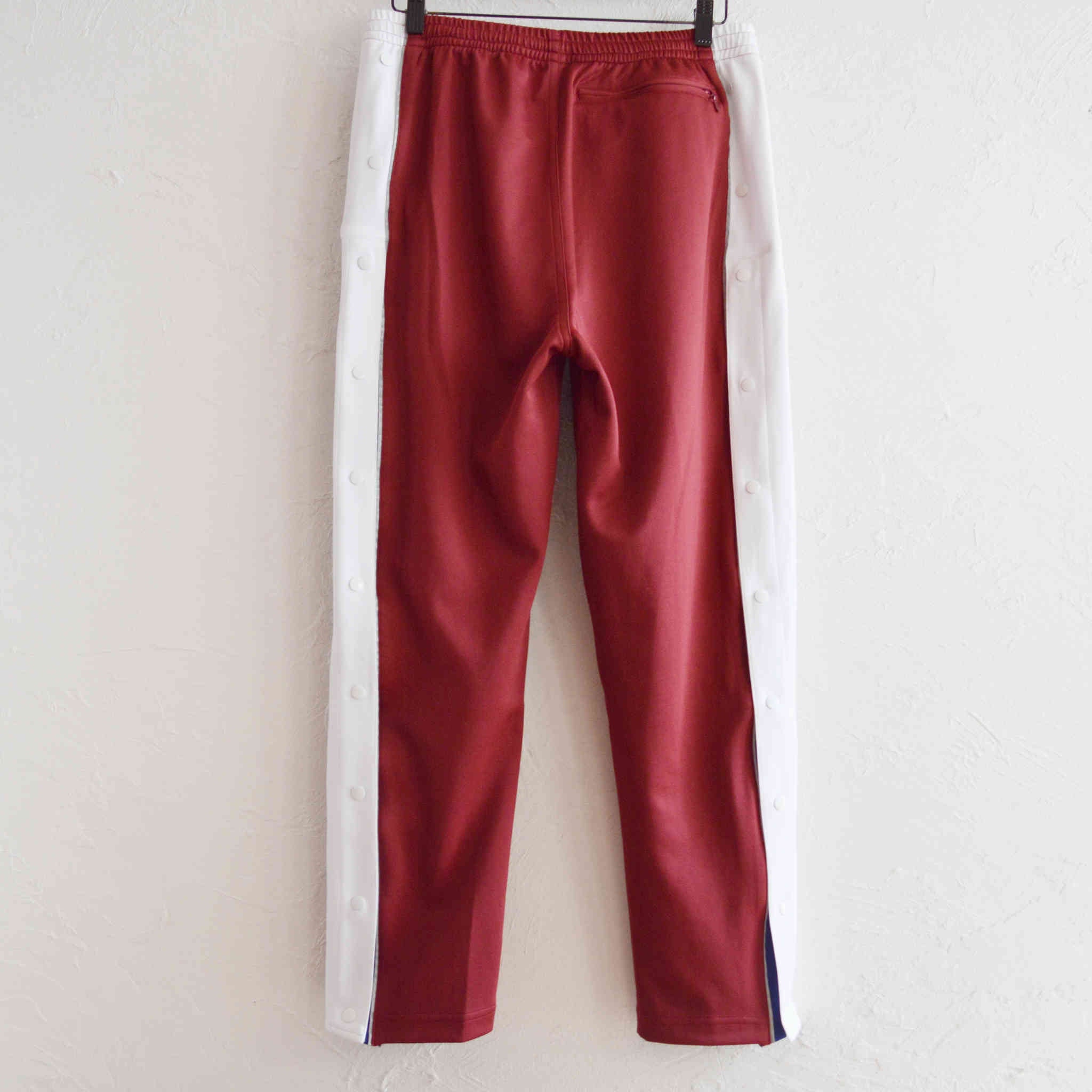 IMPRESTORE インプレストア / WARREN | BASKET JERSEY PANTS バスケットジャージパンツ (MAROON マルーン)