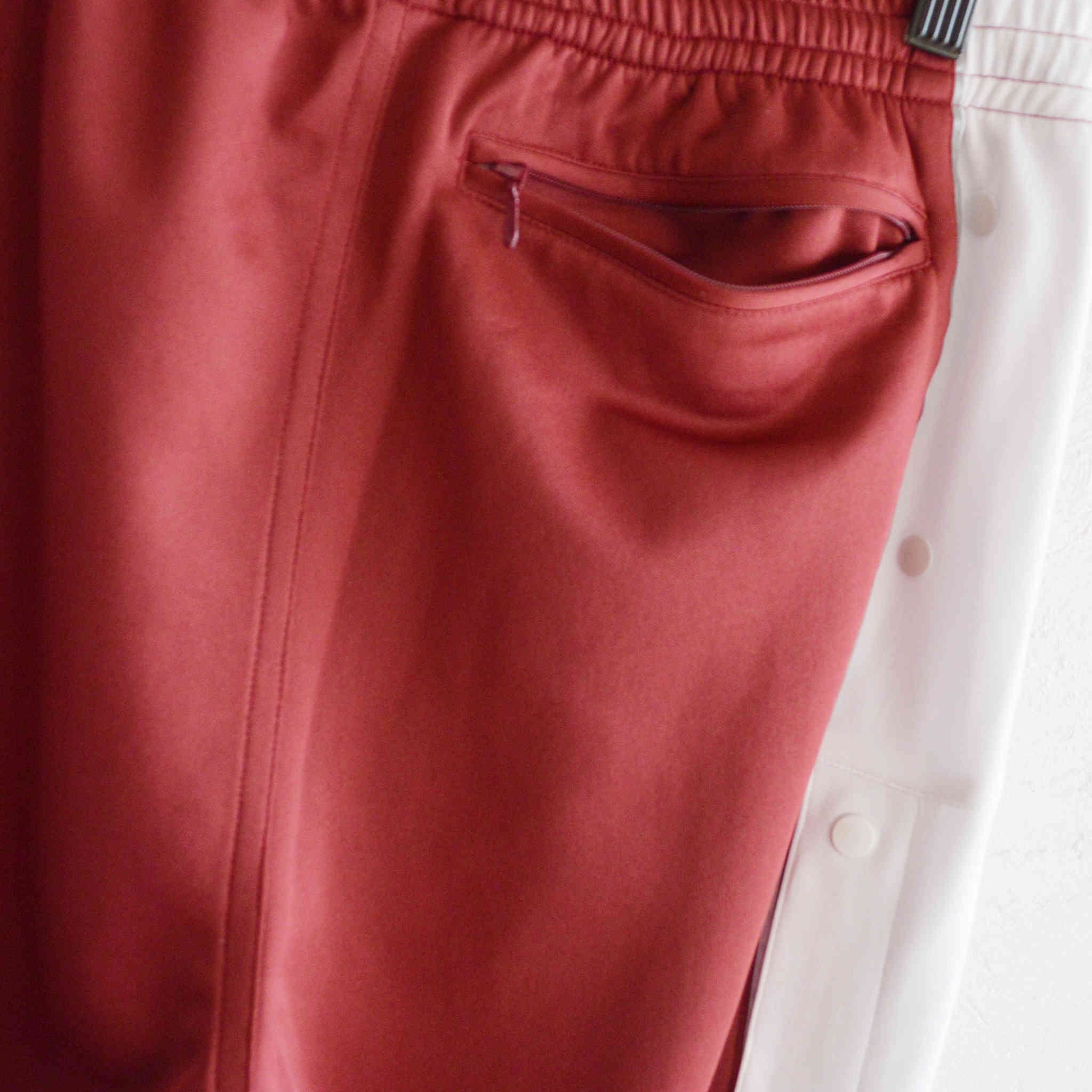 IMPRESTORE インプレストア / WARREN | BASKET JERSEY PANTS バスケットジャージパンツ (MAROON マルーン)