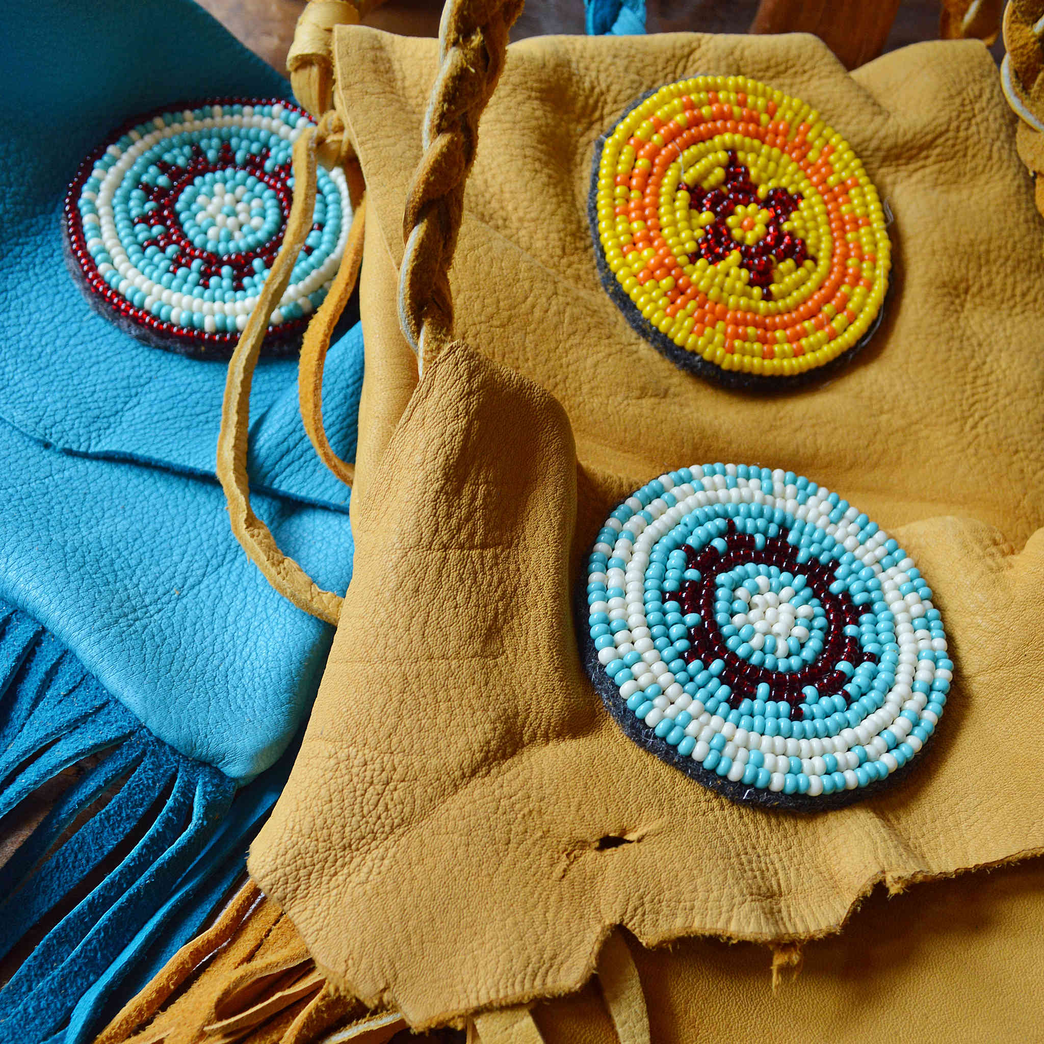 Indian jewelry インディアンジュエリー / Navajo Medicine Bag ナバホ族メディスンバッグ LINDA LEE リンダリー