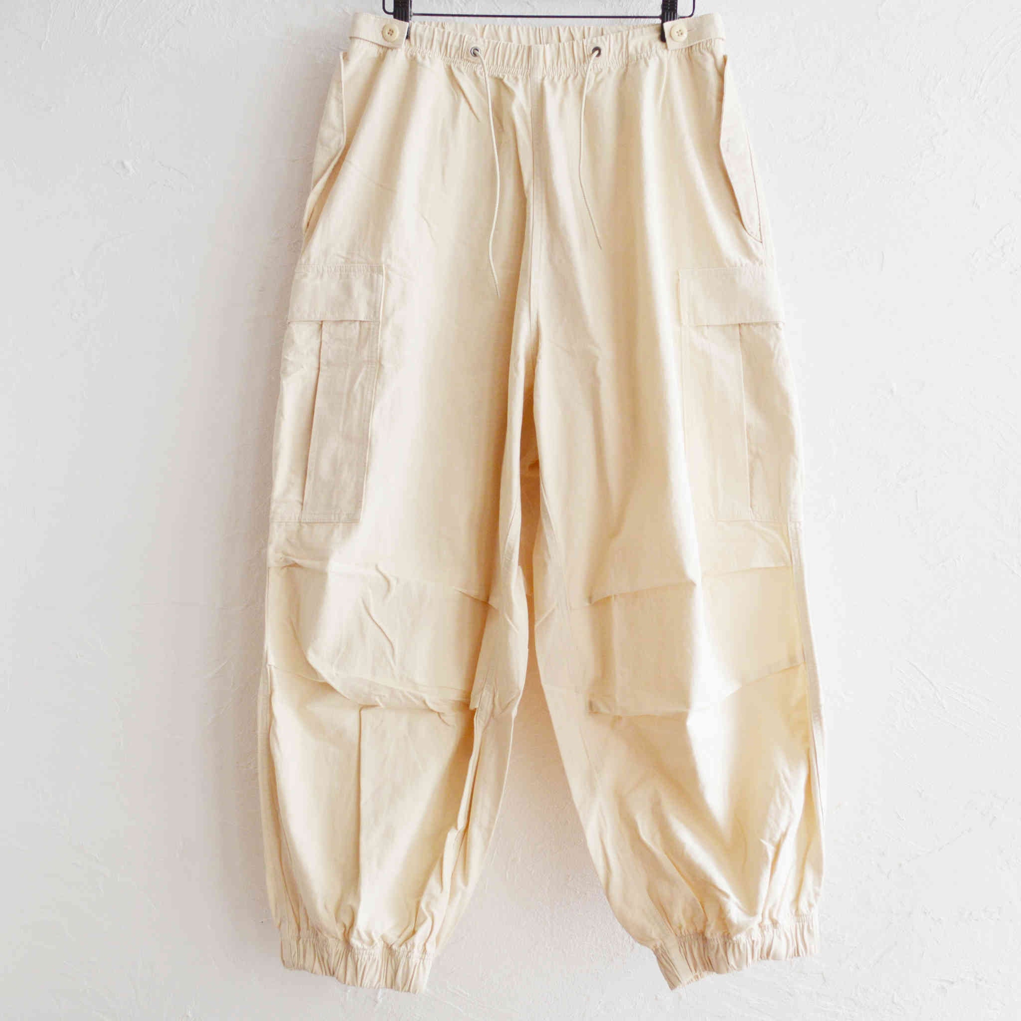 IMPRESTORE インプレストア / RANDY RIP | EASY TROUSERS ランディーリップイージートラウザー (WHITE ホワイト)