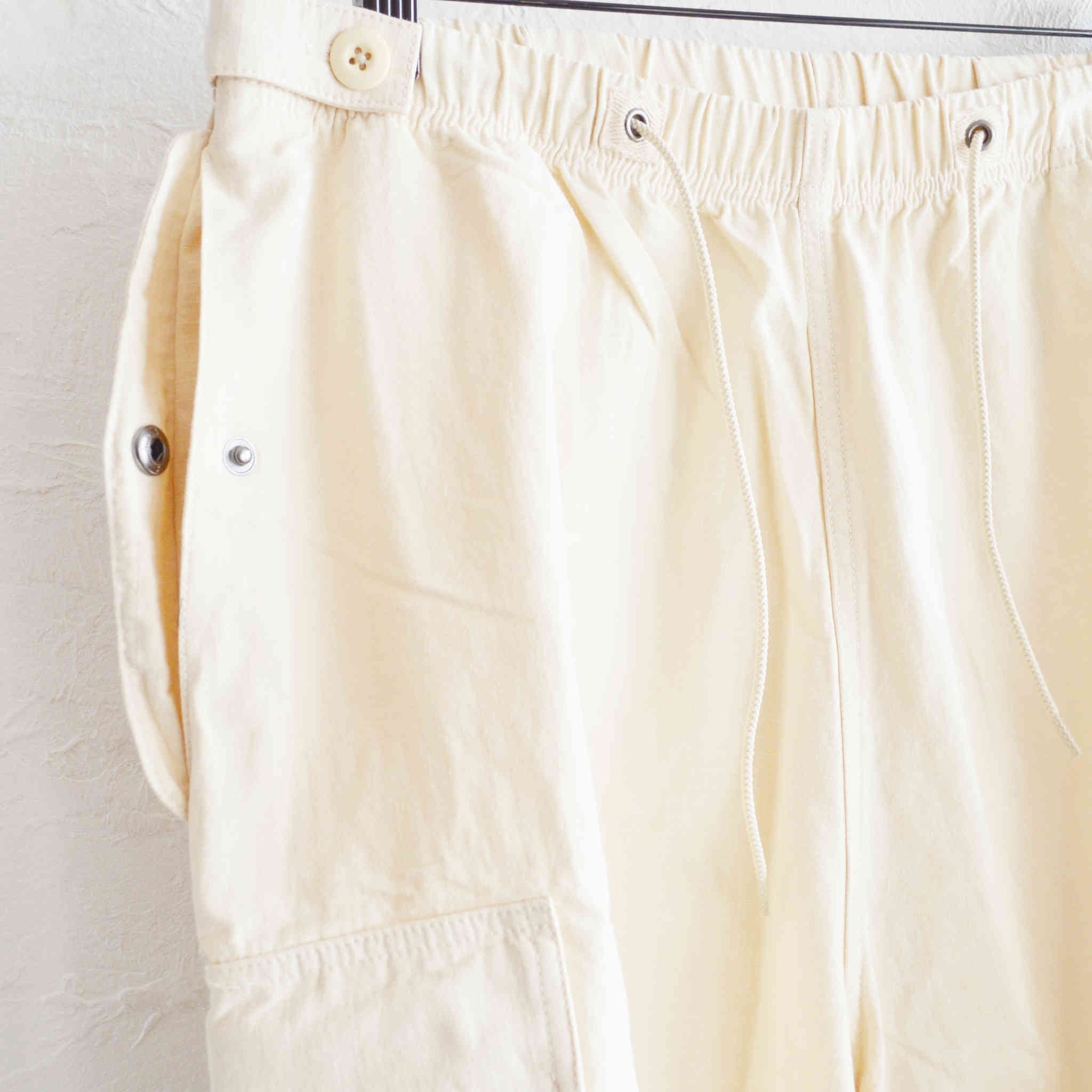 IMPRESTORE インプレストア / RANDY RIP | EASY TROUSERS ランディーリップイージートラウザーズ (WHITE ホワイト)