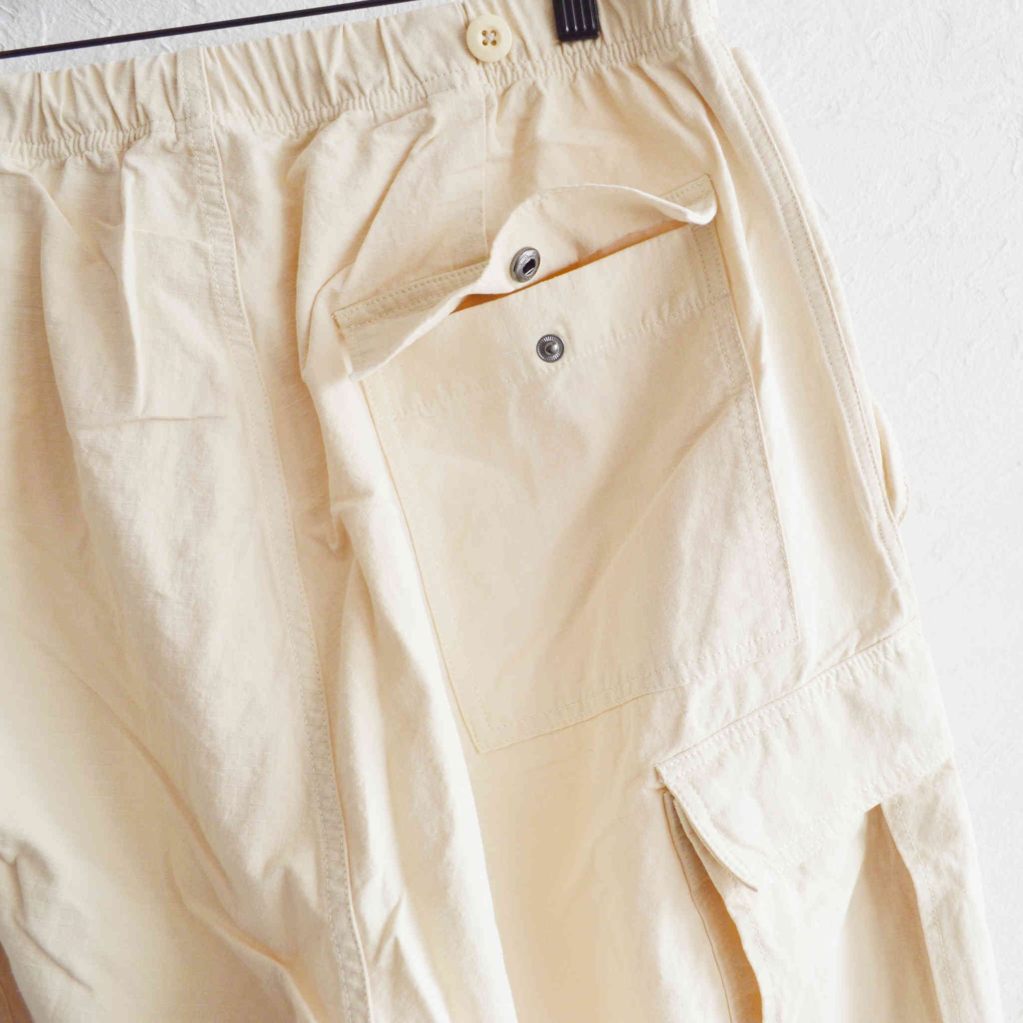 IMPRESTORE インプレストア / RANDY RIP | EASY TROUSERS ランディーリップイージートラウザーズ (WHITE ホワイト)