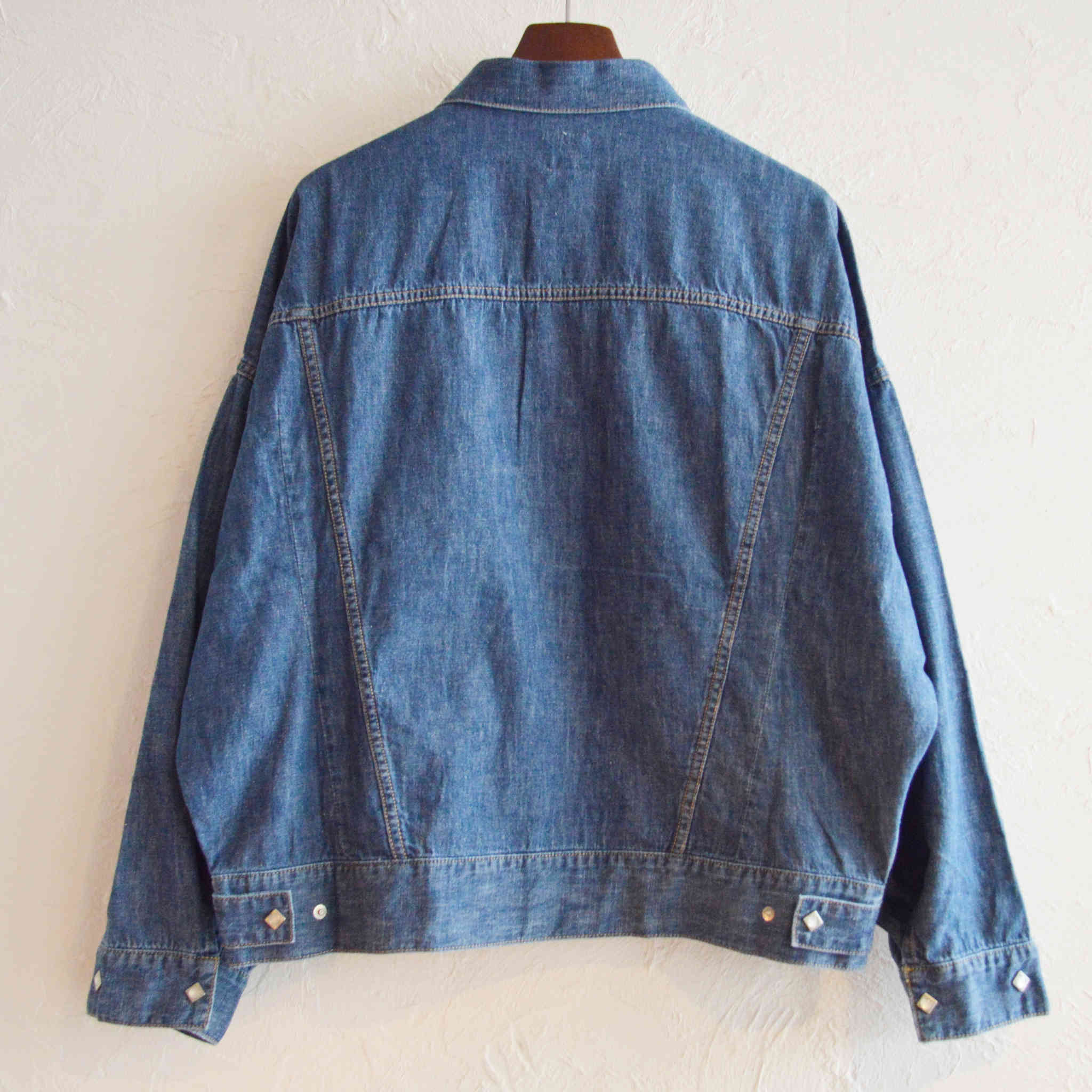 IMPRESTORE インプレストア / LORRAINE | 6.5OZ DENIM WESTERN SHORT JACKET ロレーヌ 6.5オンスデニムウエスタンショートジャケット (SPECIAL WASH スペシャルウォッシュ)