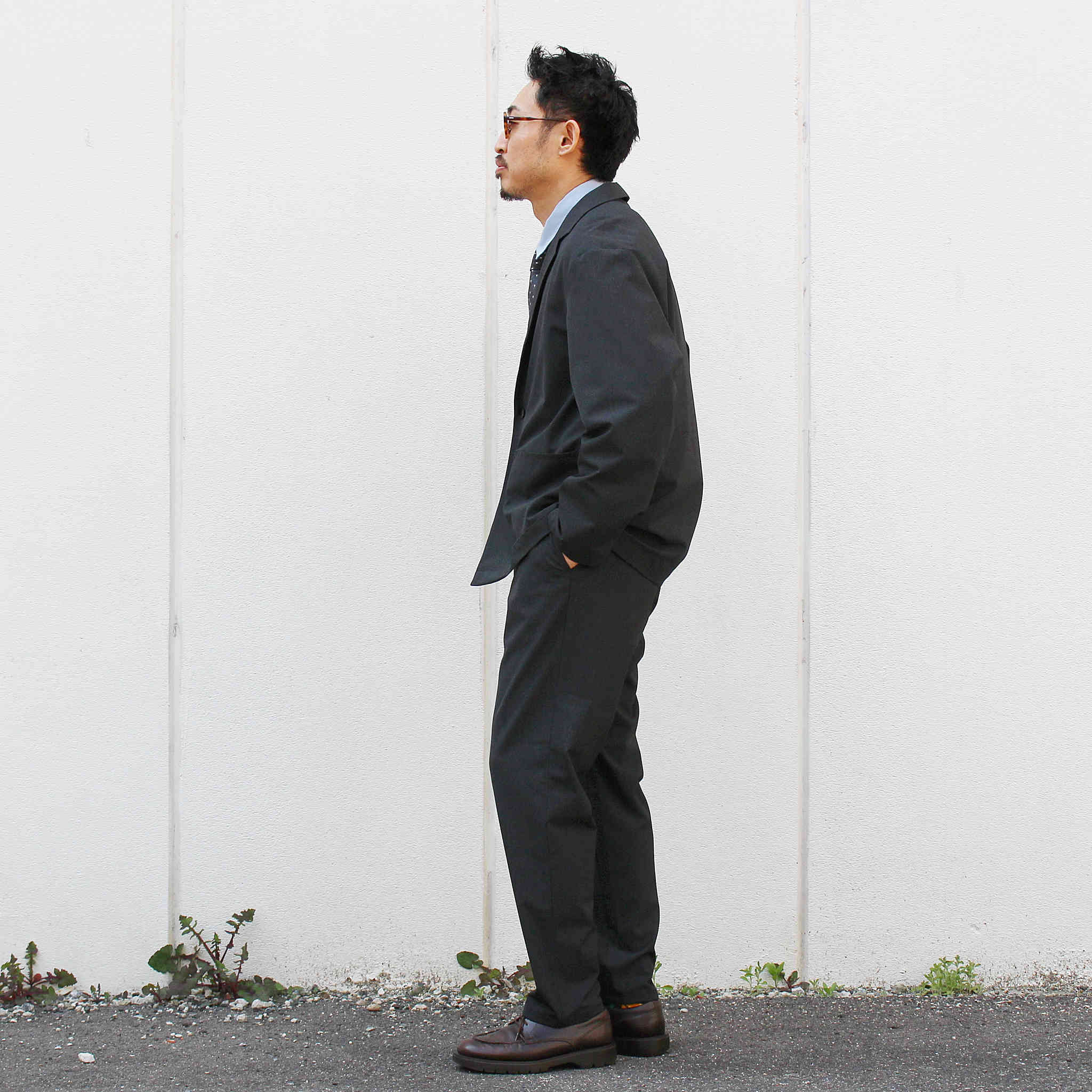 LAMOND ラモンド / TAILORED JACKET テーラードジャケット (CHARCOAL チャコール)