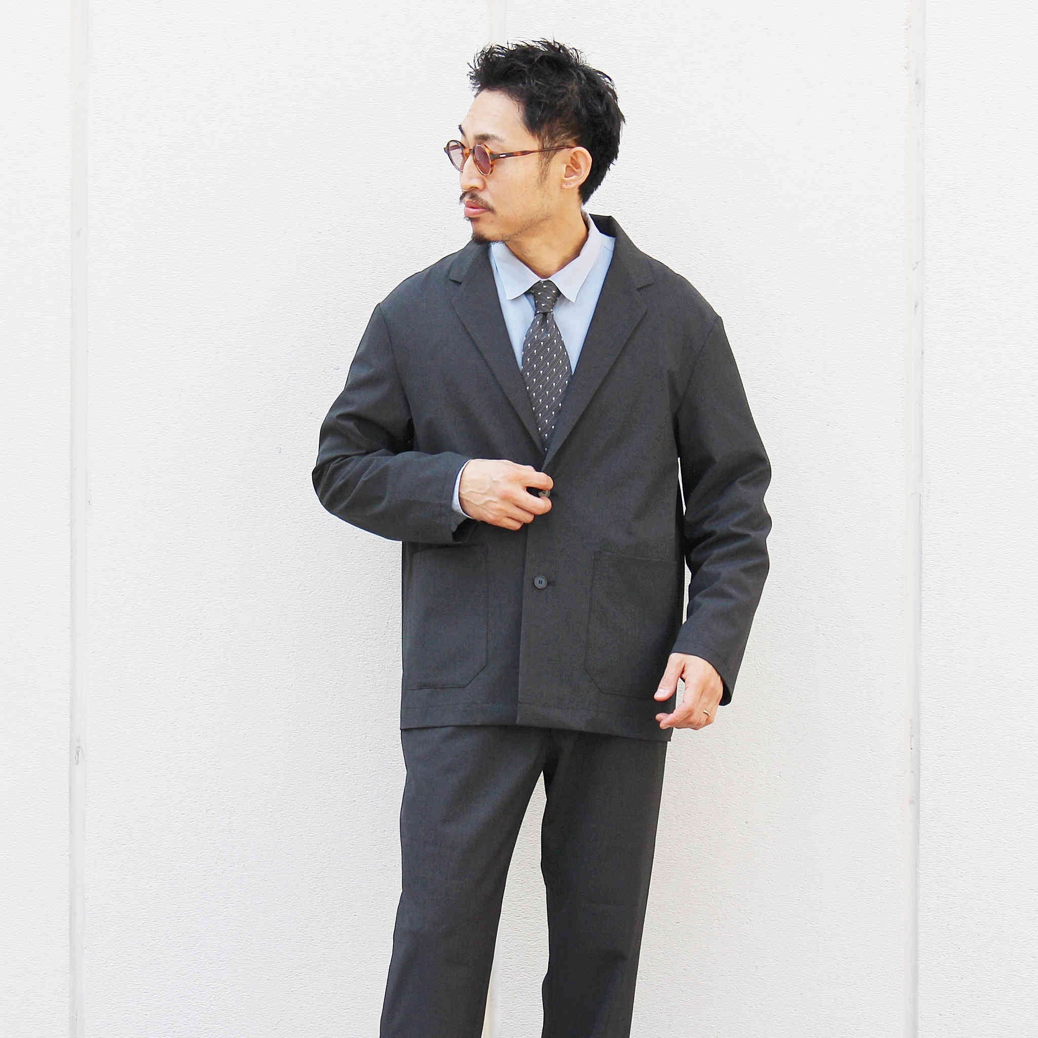 LAMOND ラモンド / TAILORED JACKET テーラードジャケット (CHARCOAL チャコール)