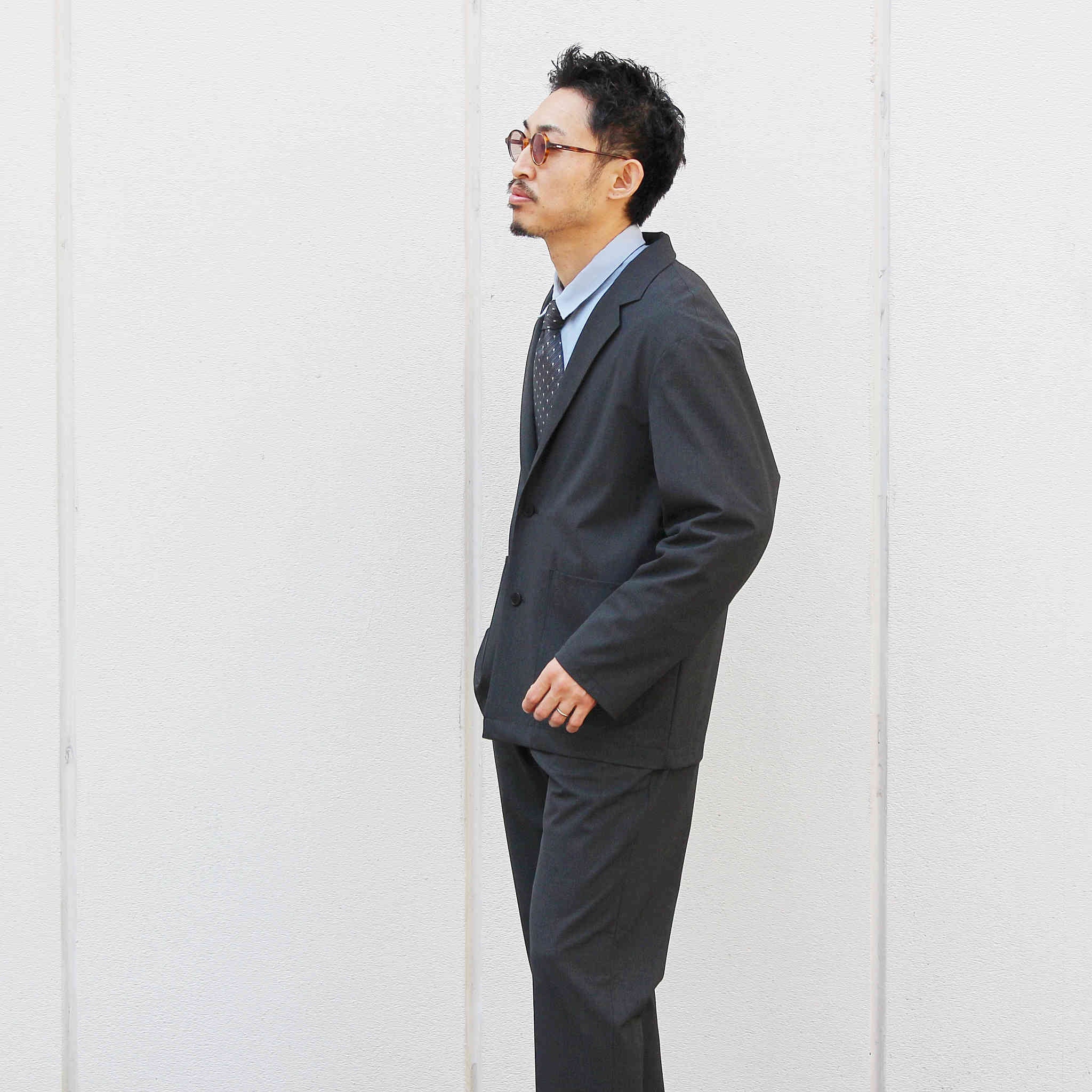 LAMOND ラモンド / TAILORED JACKET テーラードジャケット (CHARCOAL チャコール)