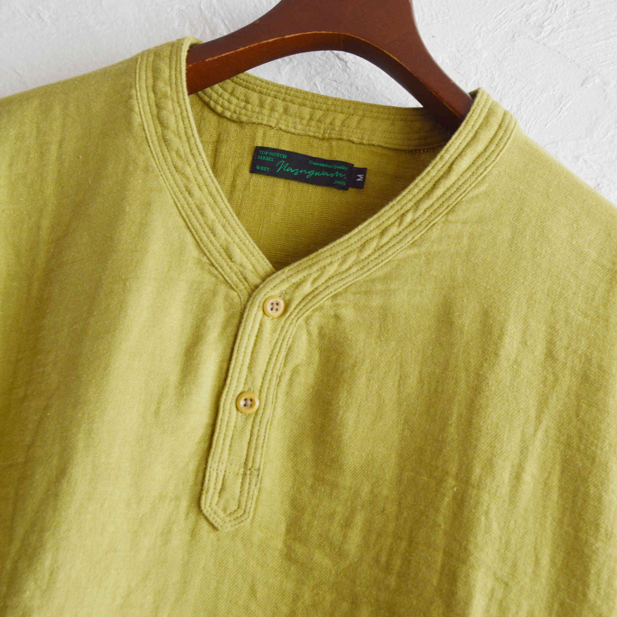 Nasngwam. ナスングワム / VAGRANT SHIRTS バークラントシャツ (GREEN グリーン)