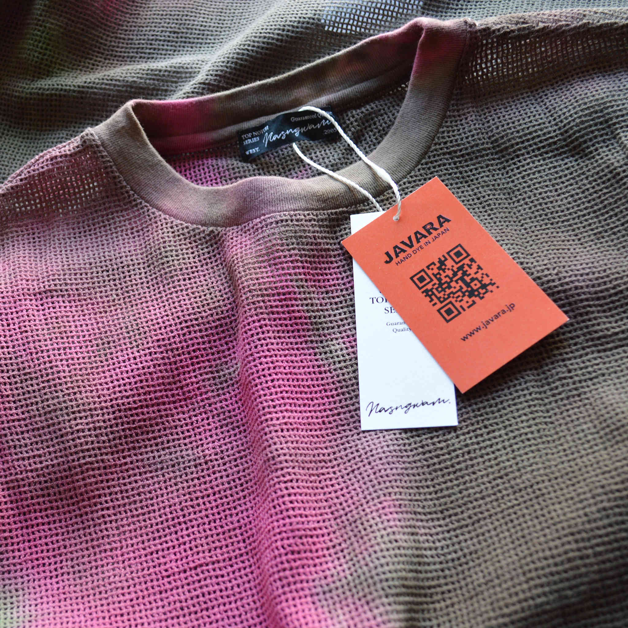 Nasngwam.×JAVARA×LEATHER TRAMP ナスングワム ジャバラ / MOONLIGHT LS ムーンライトエルエス (BROWN ブラウン)