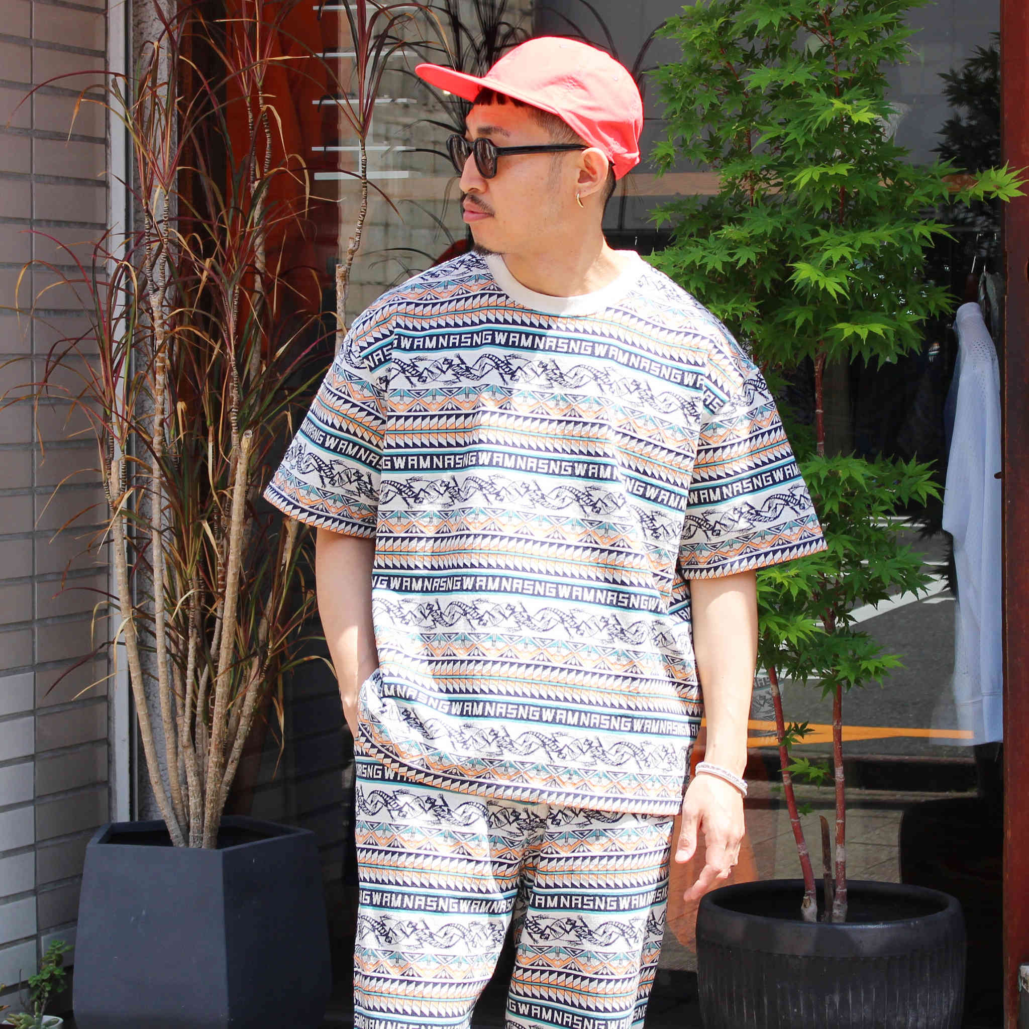 Nasngwam.×IMPRESTORE ナスングワム インプレストア / POTTERY TEE ポテリーティー(WHITE ホワイト)