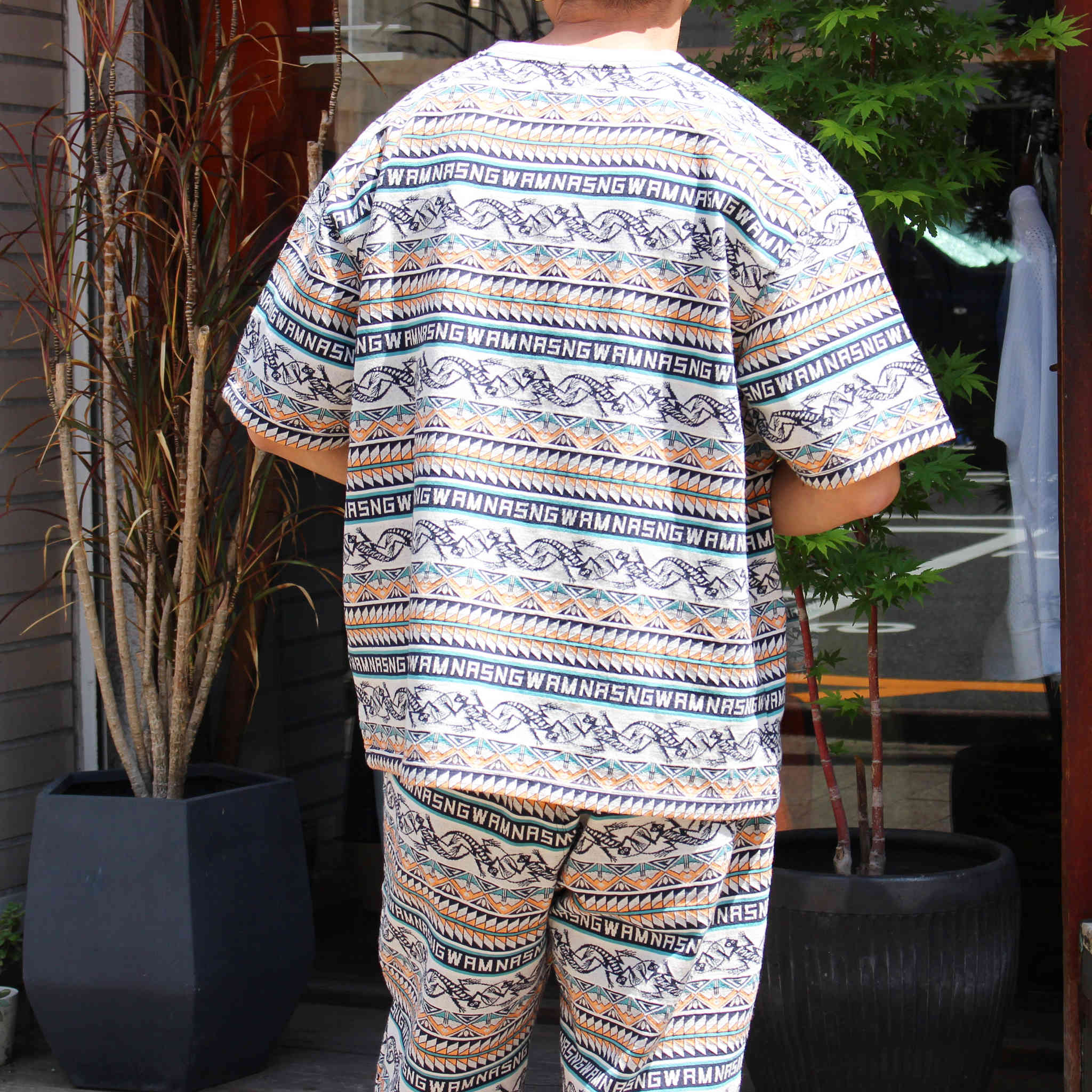 Nasngwam.×IMPRESTORE ナスングワム インプレストア / POTTERY TEE ポテリーティー(WHITE ホワイト)