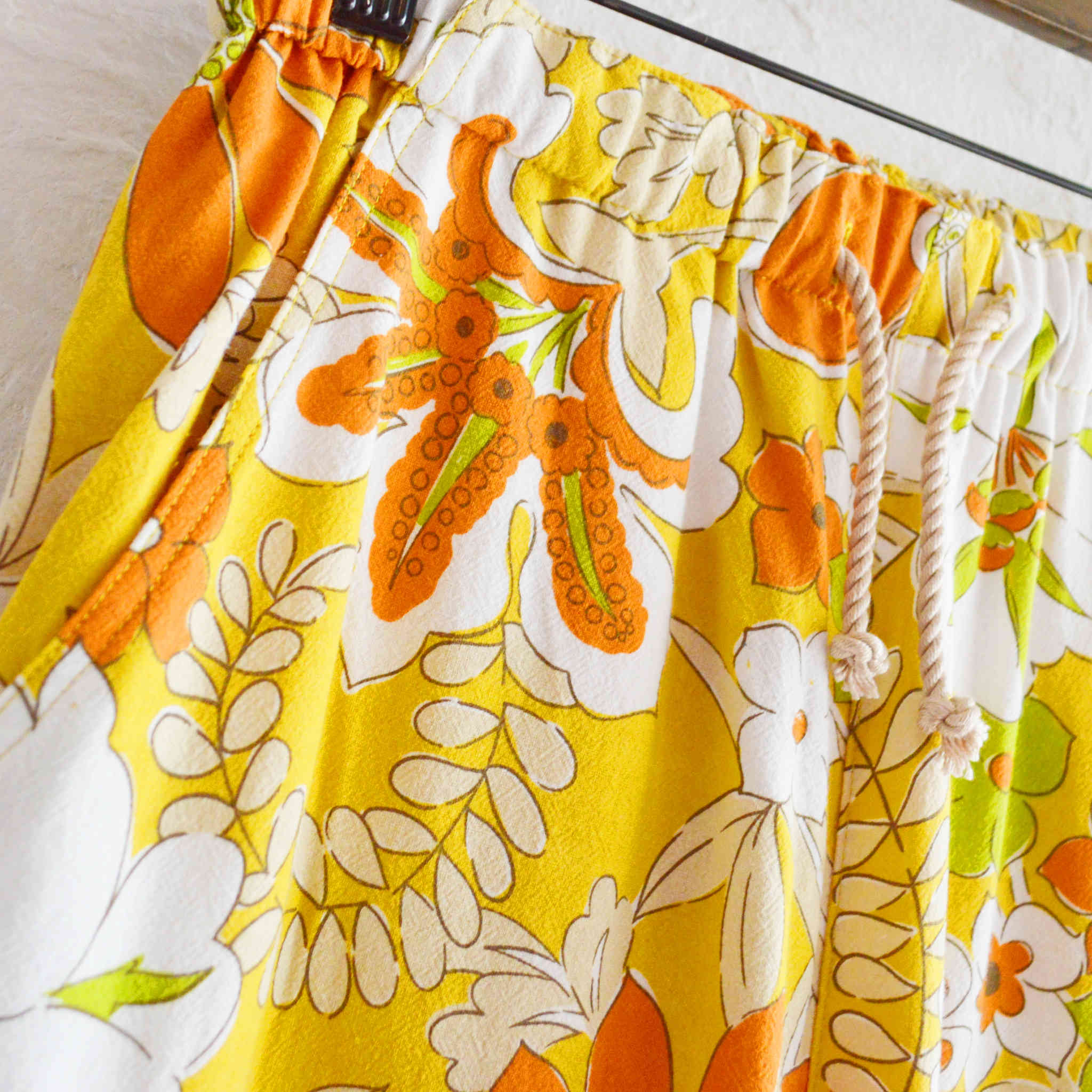 HAVE A GRATEFUL DAY ハブアグレイトフルデイ / FLOWER CUT EASY PANTS フラワーカットイージーパンツ